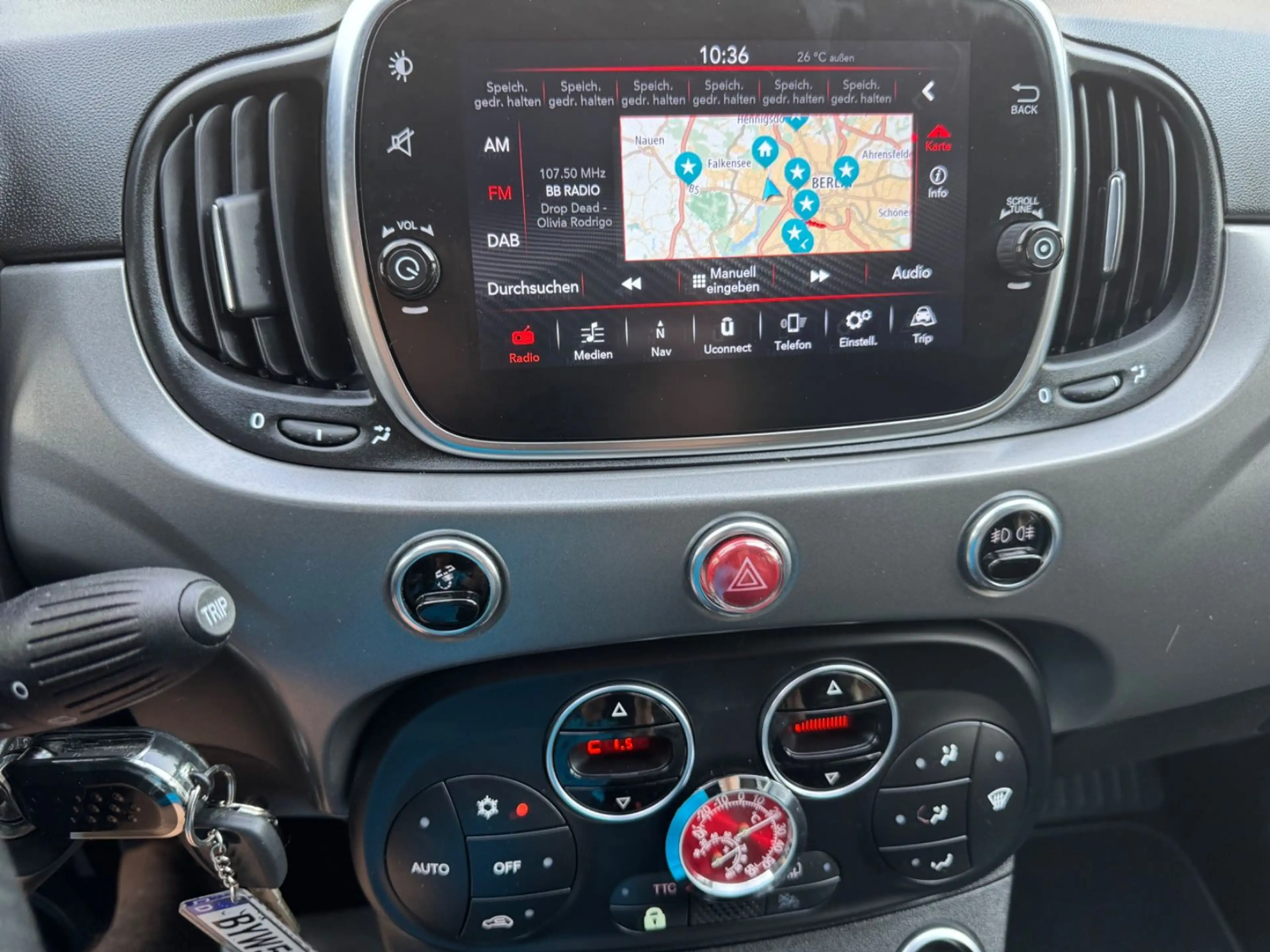 Abarth 595 Turismo Xenon-Navi-Leder — photo 13