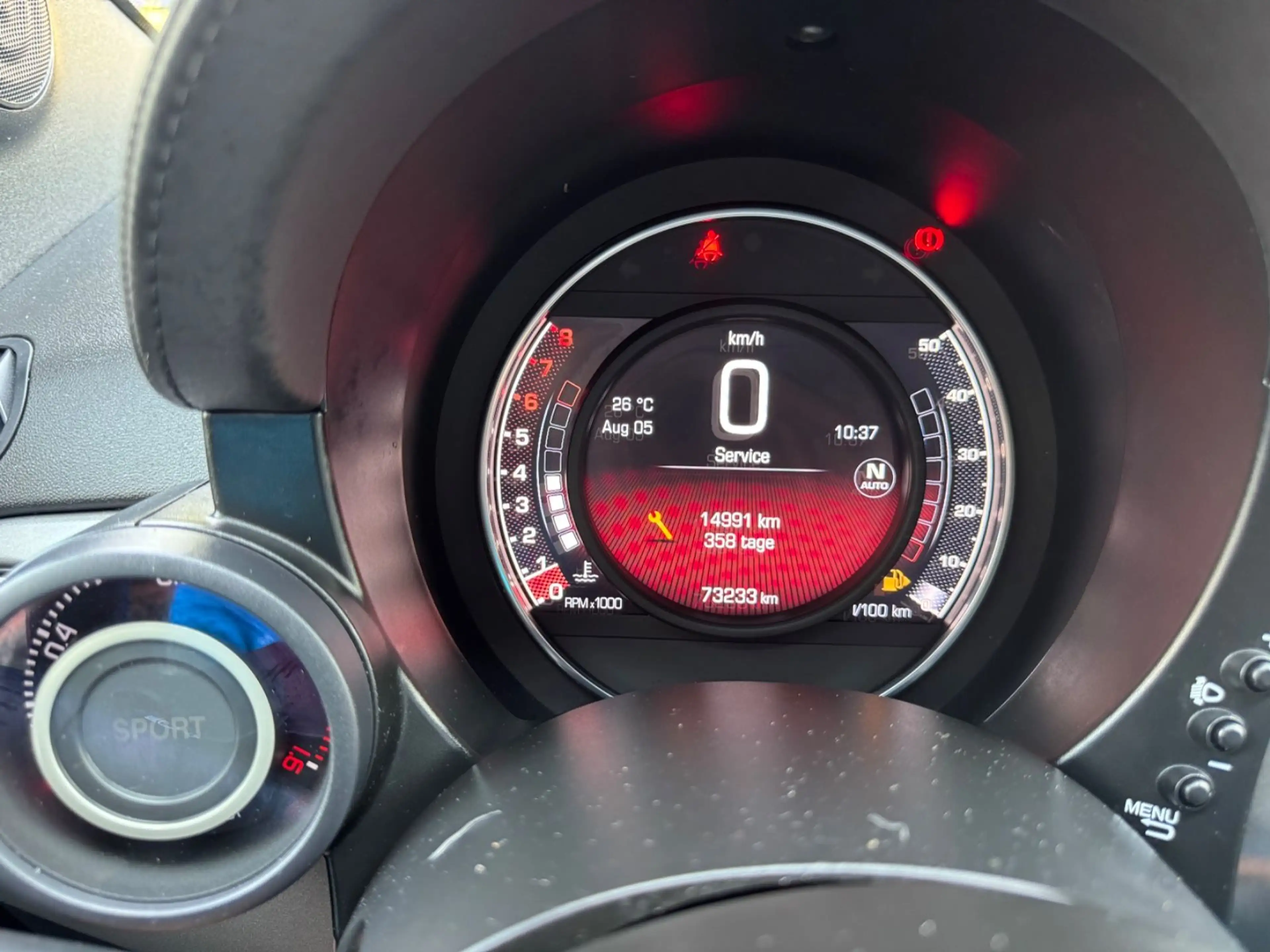 Abarth 595 Turismo Xenon-Navi-Leder — photo 12