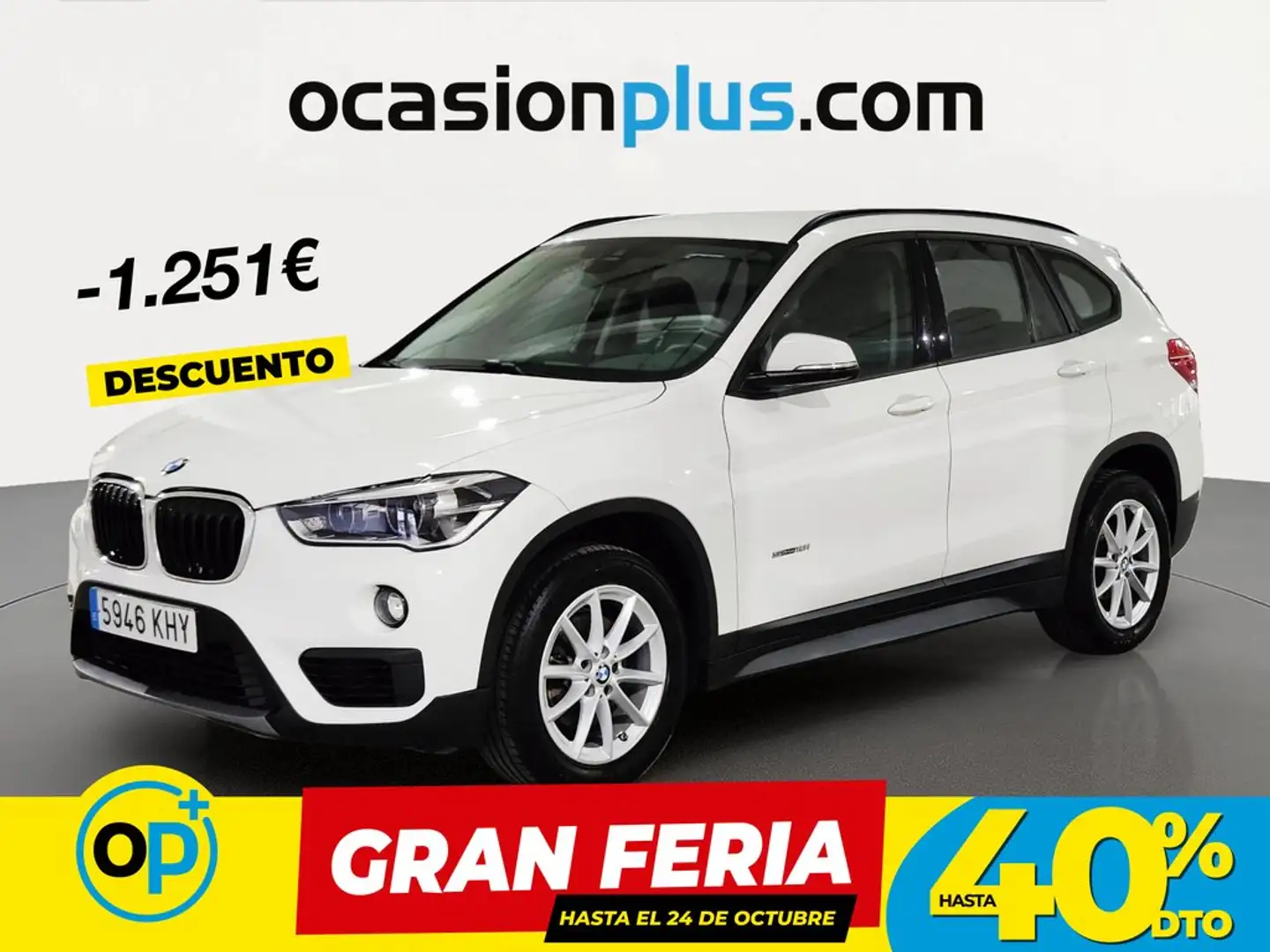 BMW X1 sDrive 18i Blanco - 1
