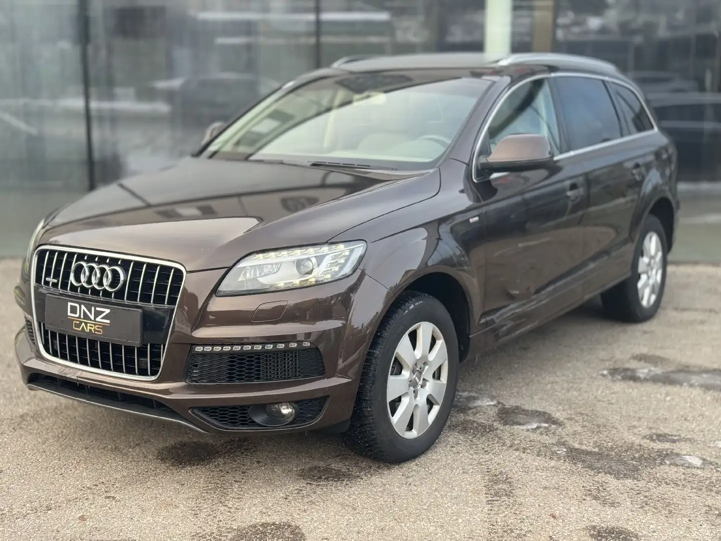 Audi Q7 3.0 V6 FACELIFT/AHK/PANO/STNHEIZUNG Braun - 1