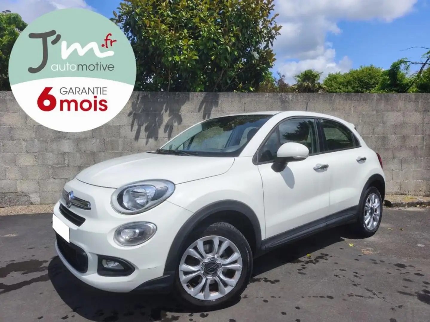 Fiat 500X 1.6 110ch Popstar 4x2 Blanc - 1