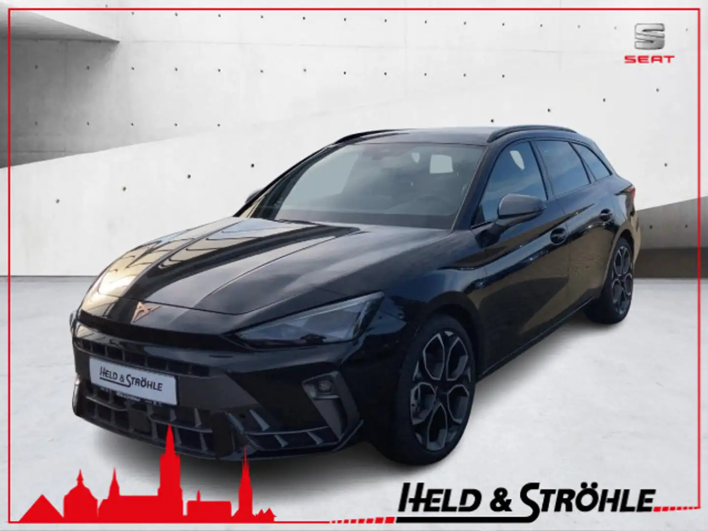 CUPRA Leon Sportstourer 1.5 eTSI 110 kW AHK MEMORY SHZ Schwarz - 1