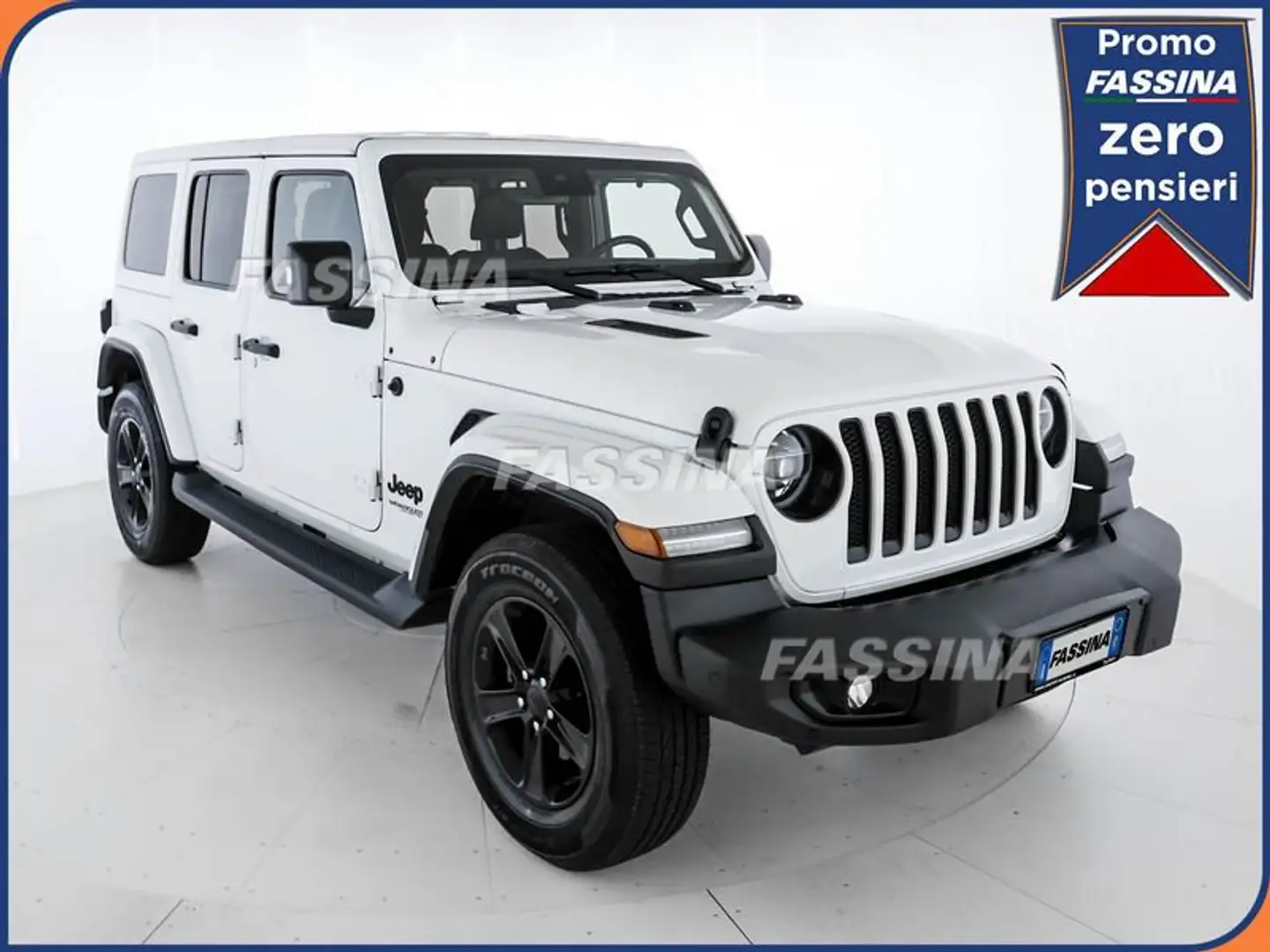 Jeep Wrangler Unlimited 2.2 Mjt II Night Eagle Auto. Blanco - 1