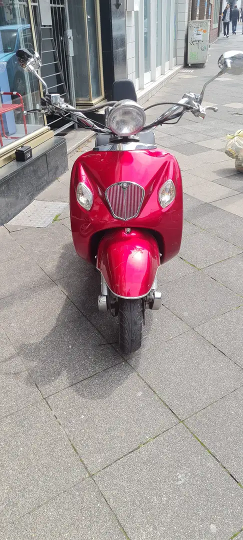 Sonstige Marken Znen Retro Roller 45 kmh Rot - 1