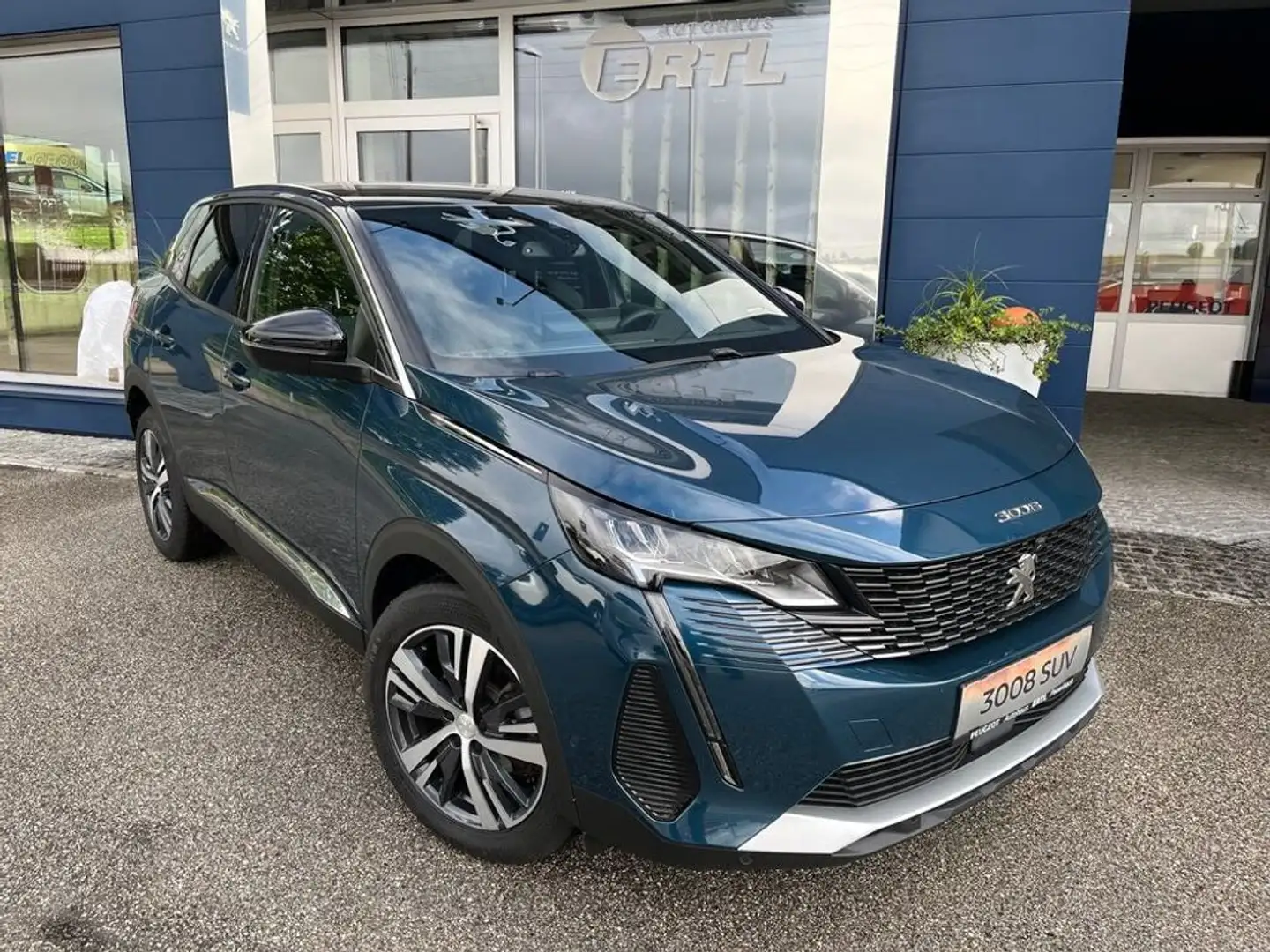 Peugeot 3008 Allure BHDI130 EAT8 AHK elektr.Heckklappe Blau - 1