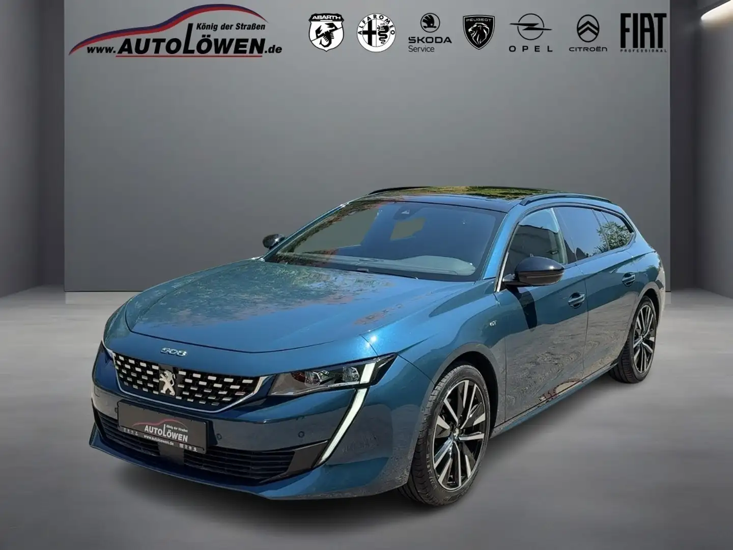 Peugeot 508 1.6 PureTech 180 SW GT (EURO 6d) Bleu - 1