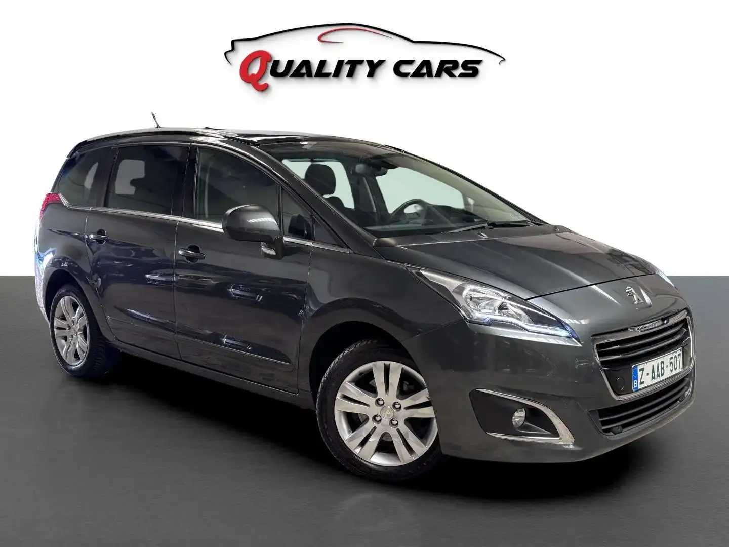 Peugeot 5008 1.6 BlueHDI | AUTOMAAT | 7 Plaats | Pano | EURO 6B Gris - 1