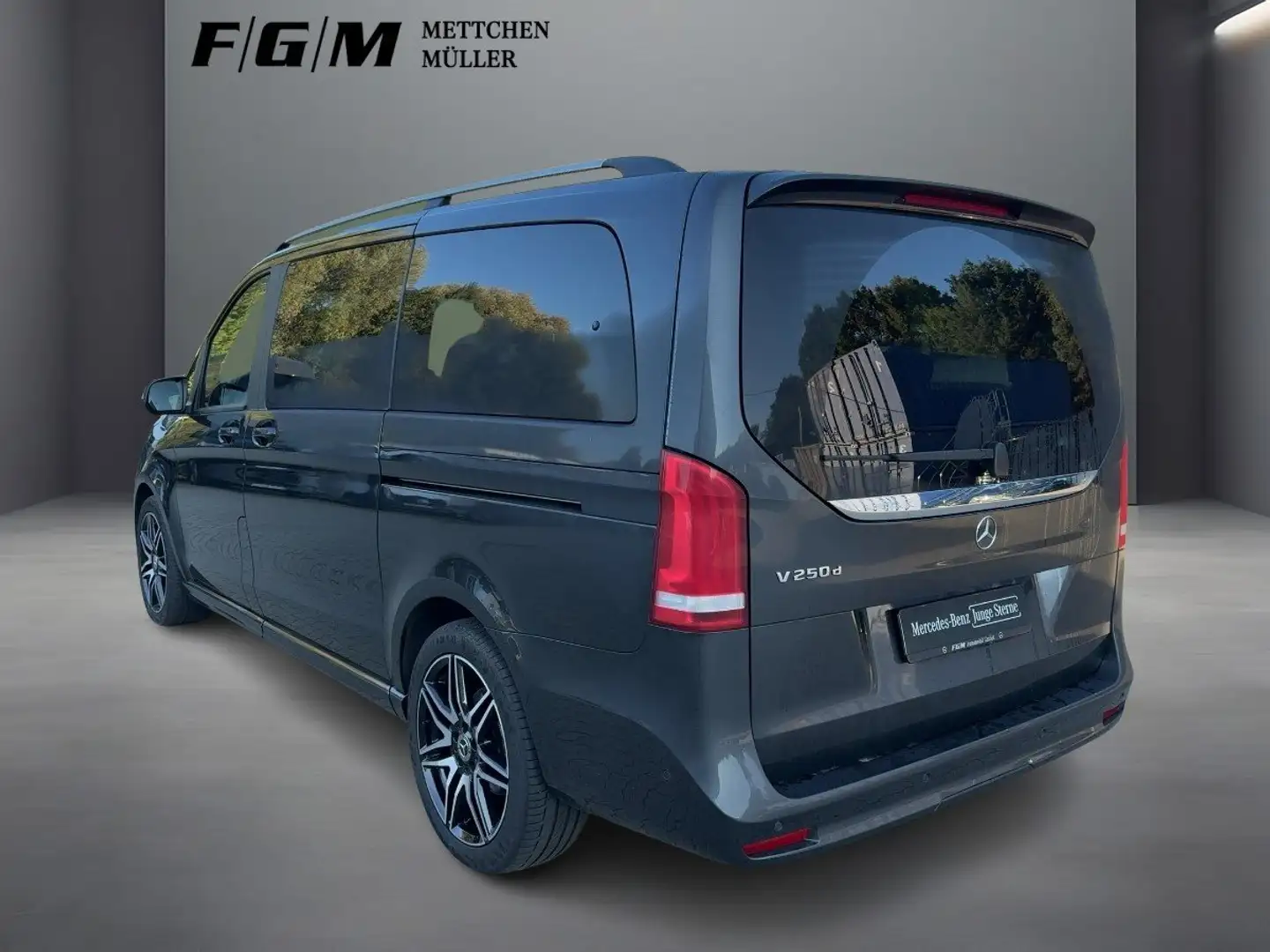 Mercedes-Benz V 250 V250 d Edition Lang TWA|AHK|CarPlay|Night|AHK|Kam Grijs - 2