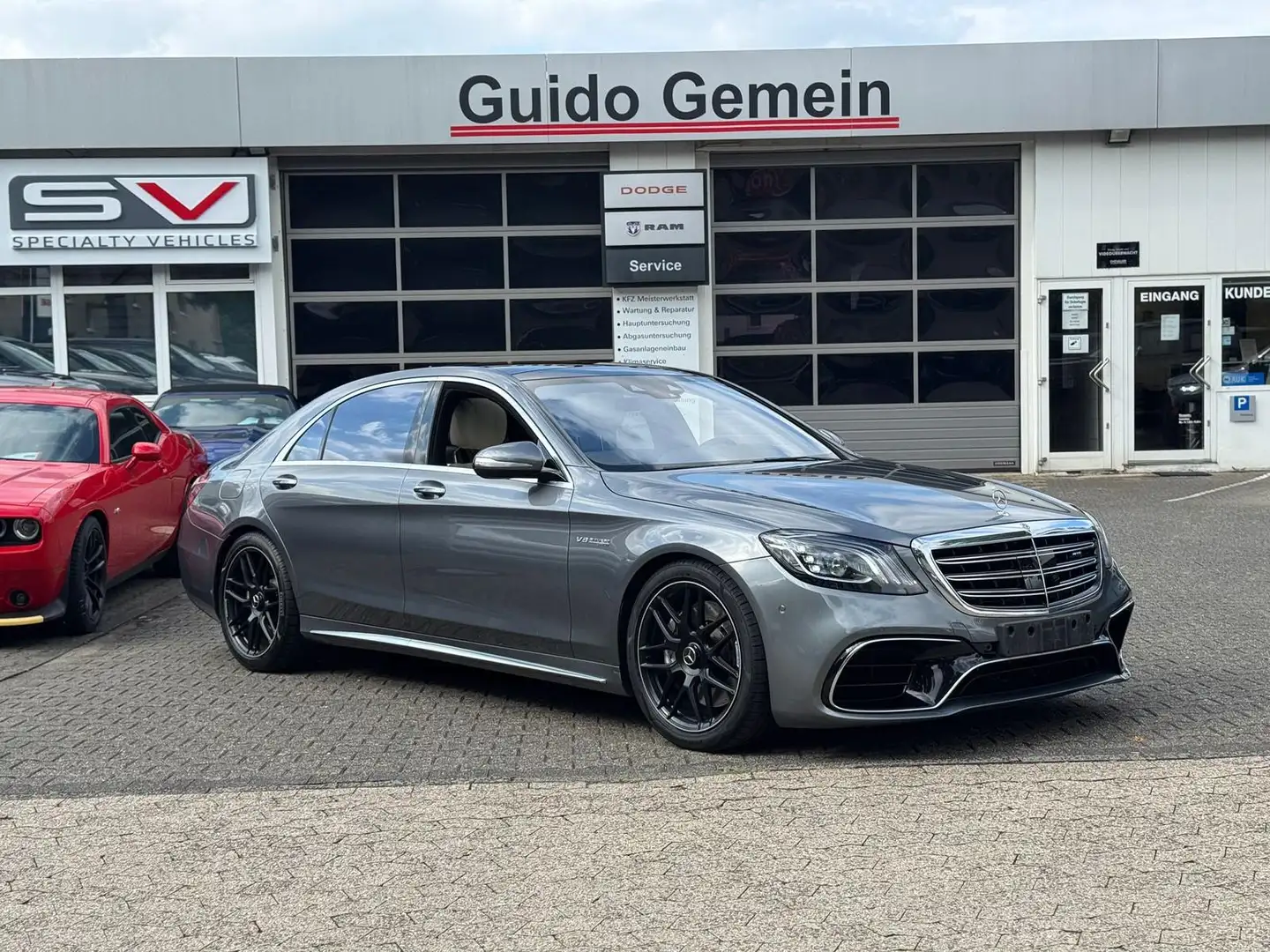Mercedes-Benz S 63 AMG S 63 L 4Matic+ lang Gris - 1