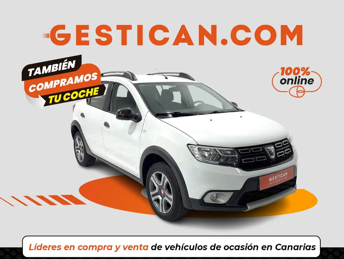 Dacia Sandero Stepway TCe Comfort 67kW Blanco - 1