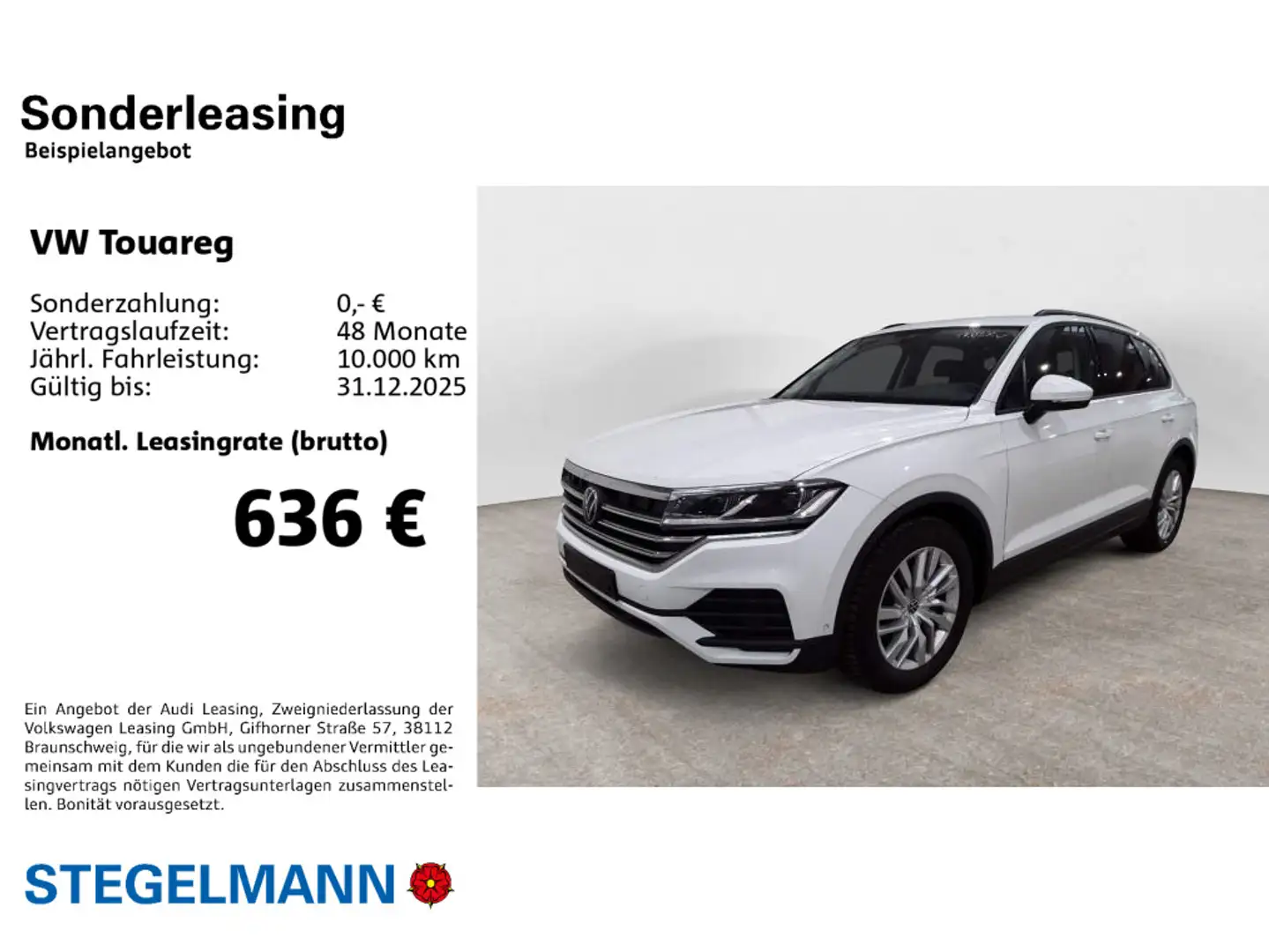 Volkswagen Touareg 3.0 TDI Tiptr. 4M *AHK*Luft*LED*Navi* Weiß - 2