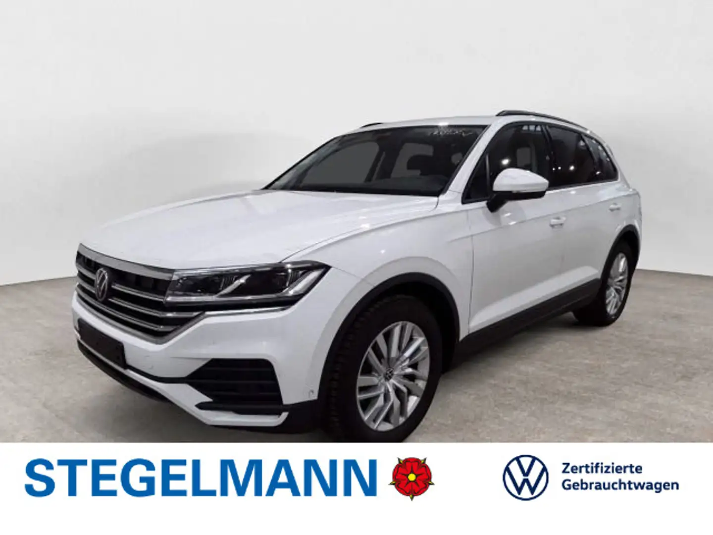 Volkswagen Touareg 3.0 TDI Tiptr. 4M *AHK*Luft*LED*Navi* Weiß - 1