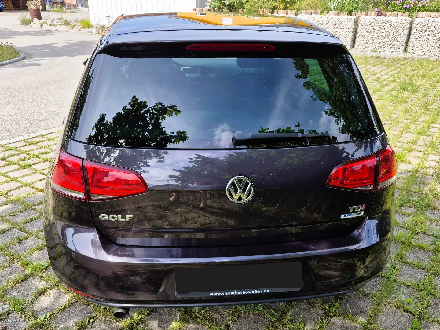Volkswagen Golf 1.6 TDI BlueMotion Technology DSG Lounge Grau - 2