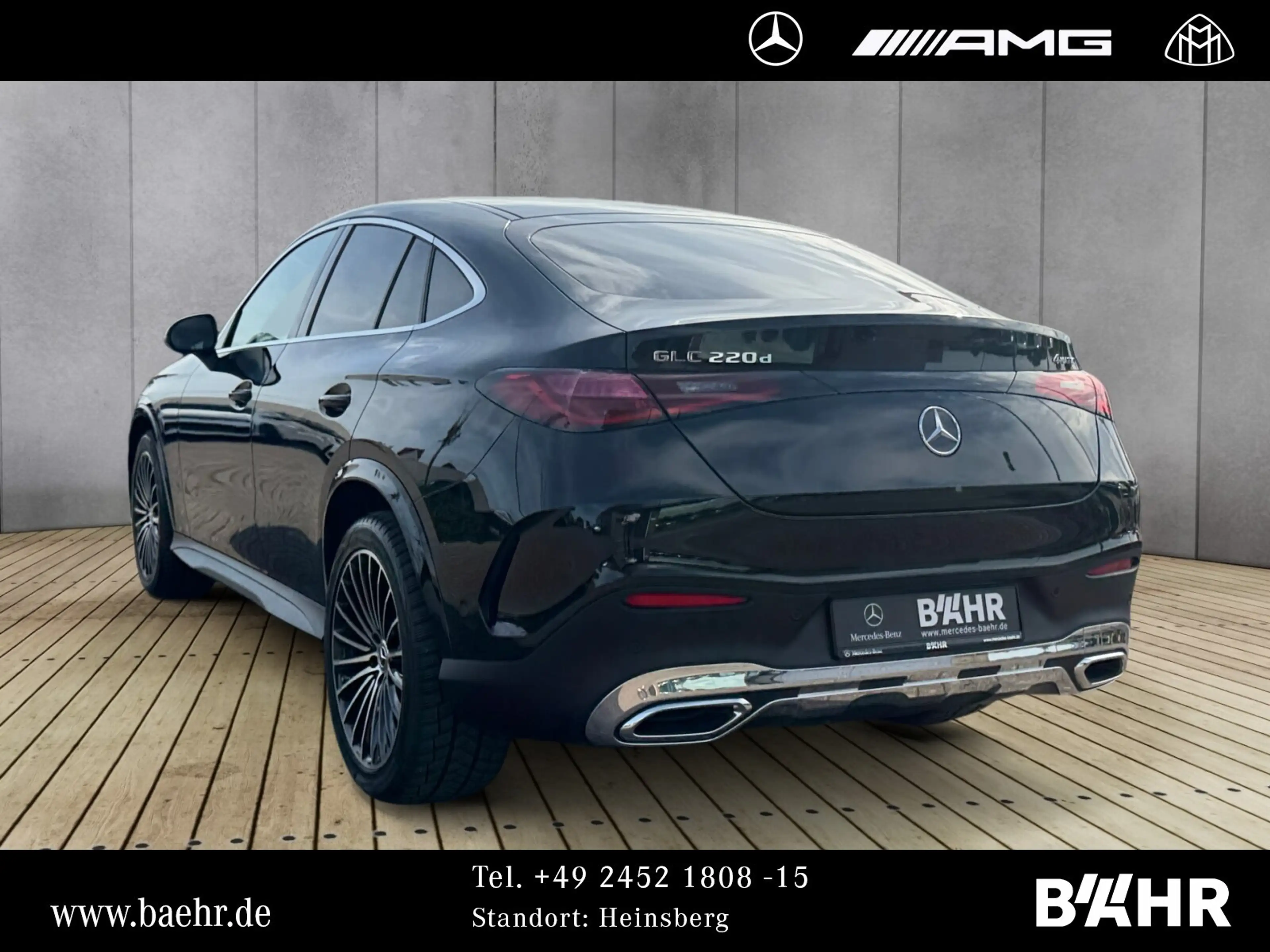 Mercedes-Benz GLC 220 GLC 220 d 4M Coupé AMG/MBUX/LED/360°/Totwinkel — photo 3