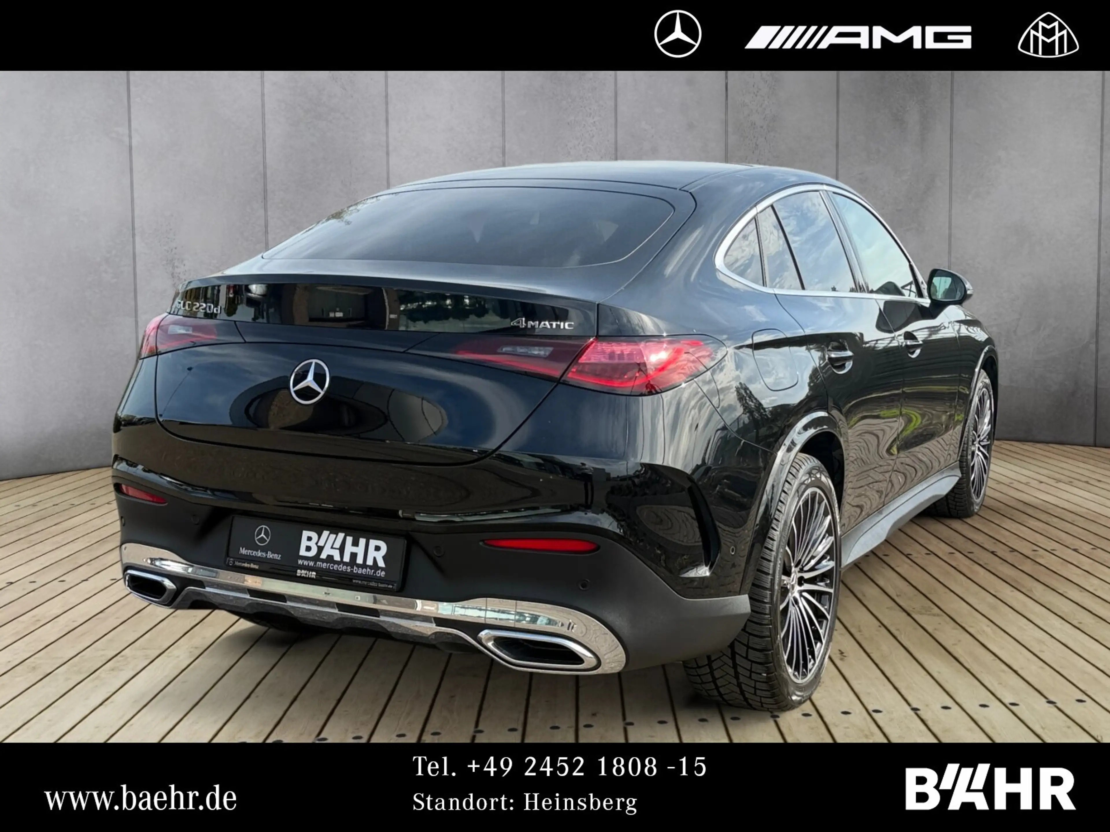 Mercedes-Benz GLC 220 GLC 220 d 4M Coupé AMG/MBUX/LED/360°/Totwinkel — photo 11