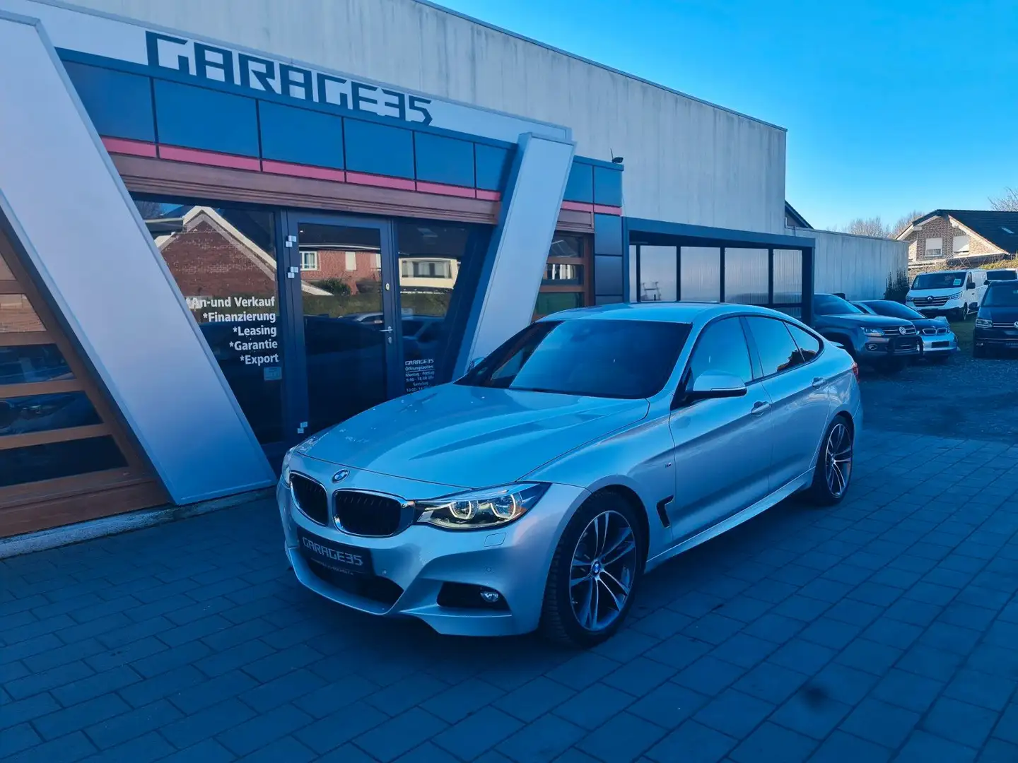 BMW 330 d Gran Turismo M Sport/HUD/LED/NAVIPROF/LEDER Argent - 1