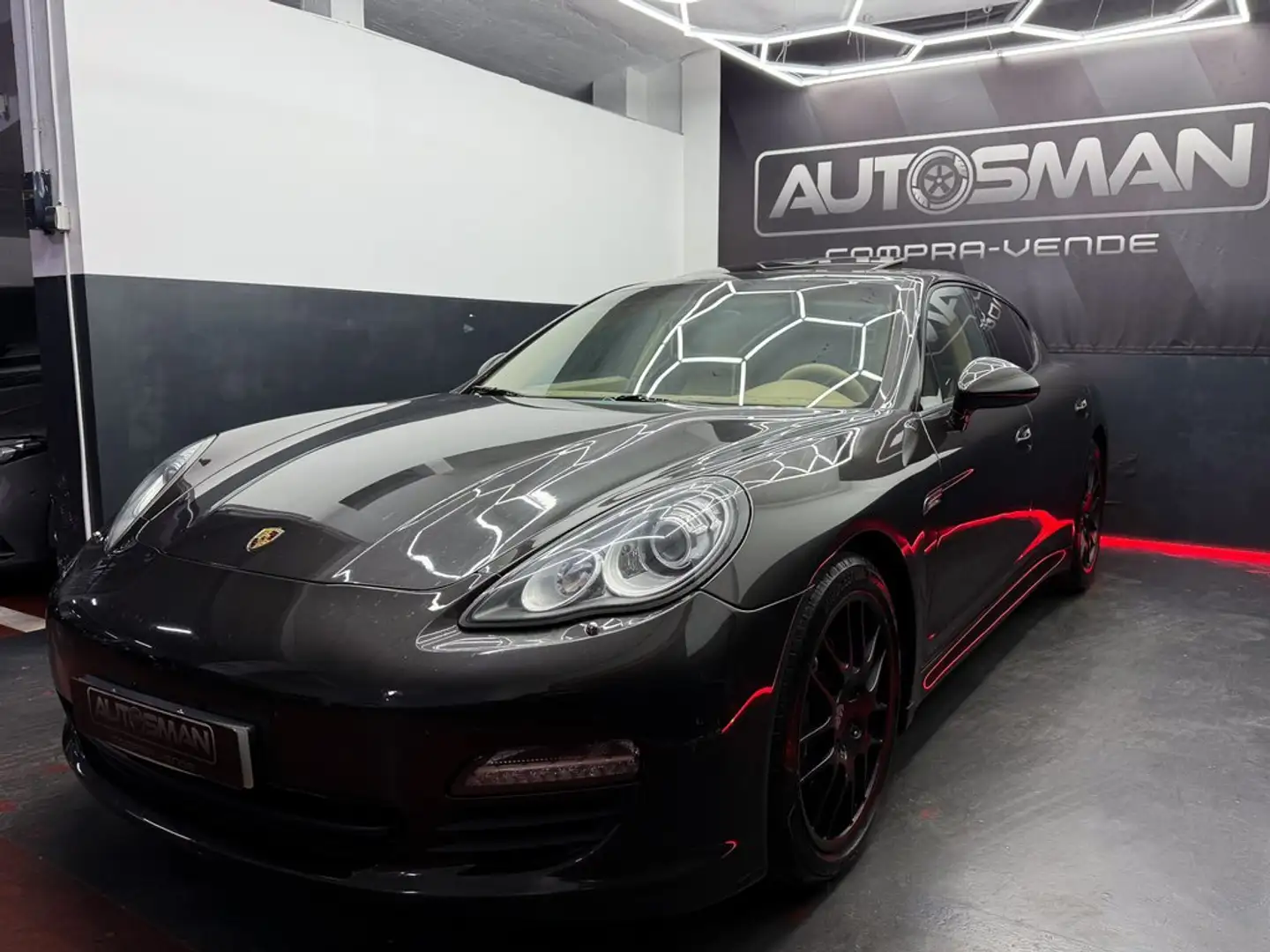 Porsche Panamera 3.0 TD Tiptronic Platinum Edition Gris - 2