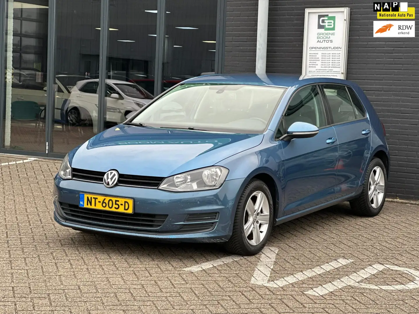 Volkswagen Golf 1.2 TSI Trendline/5-DRS/AIRCO/PDC/NETTE STAAT!! Blauw - 1