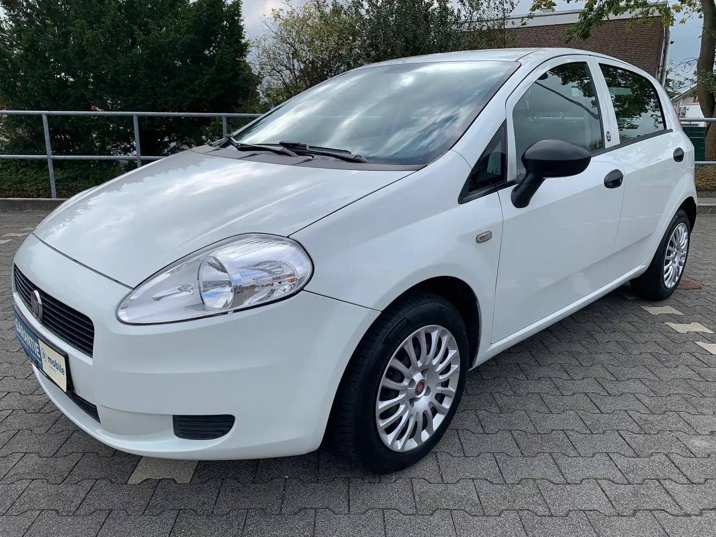 Fiat Grande Punto Punto 1.2 8V*KLIMA*5TÜRIG*INSPEKTIN(REIFEN NEU Weiß - 1