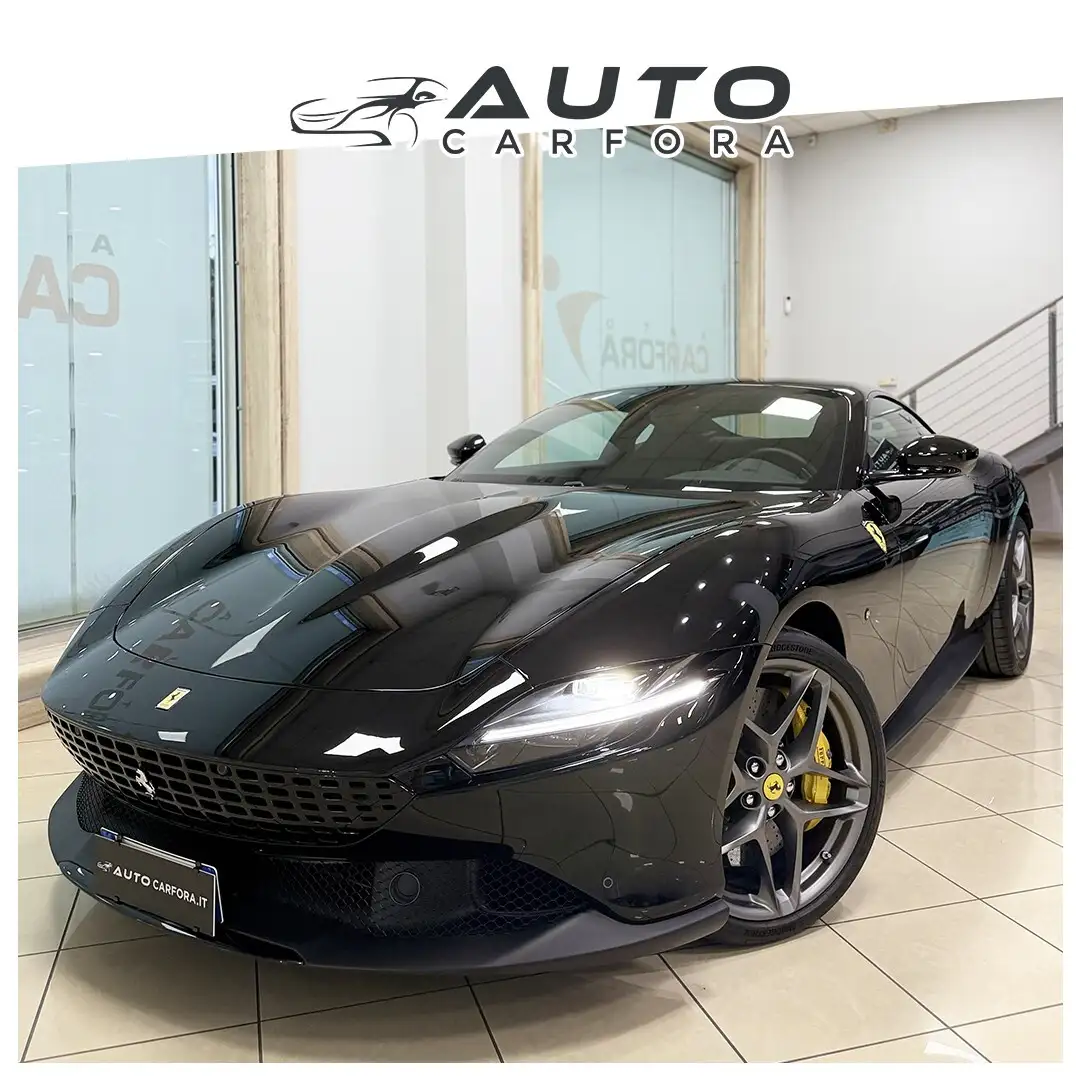 Ferrari Roma Roma 3.9 F1 dct |Scarichi Capristo| SOLI 3.000 KM |IVA ESPOSTA Schwarz - 1