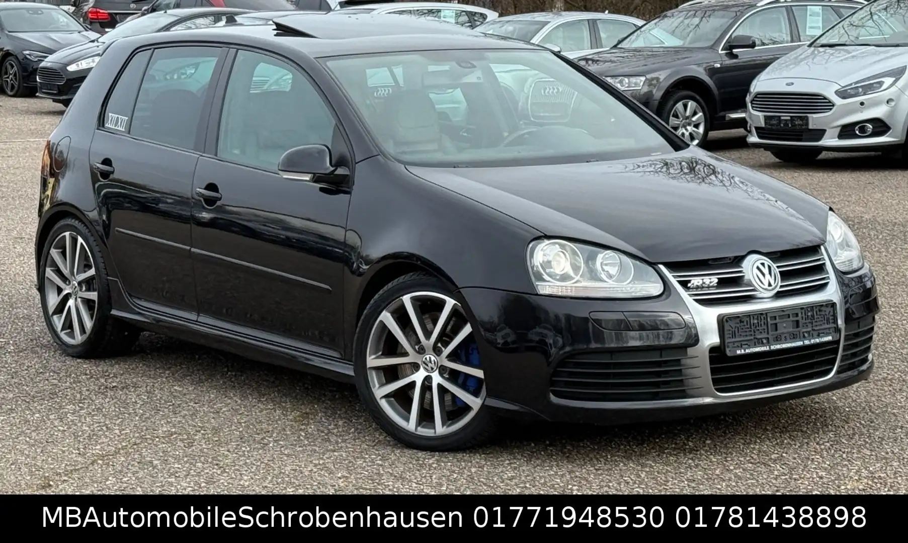 Volkswagen Golf V Lim R32 4M AUTOMATIK LEDER XENON Schwarz - 1