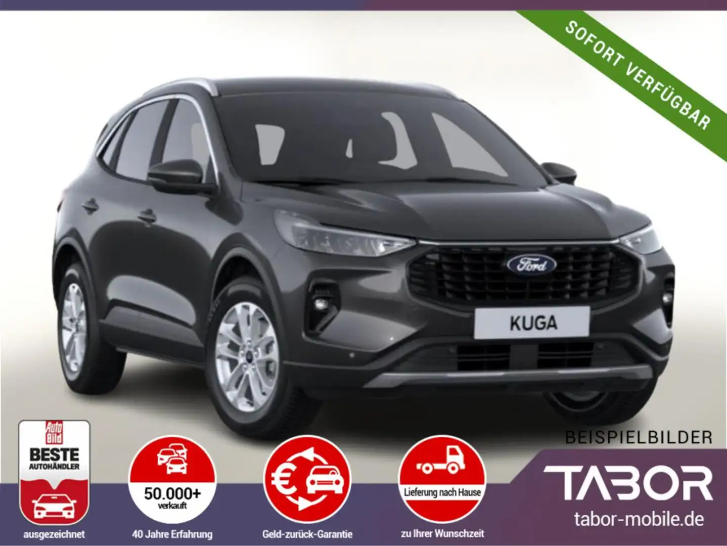 Ford Kuga 1.5 EB 150 Titanium SHZ Kam PrivG LED PDC Grau - 1