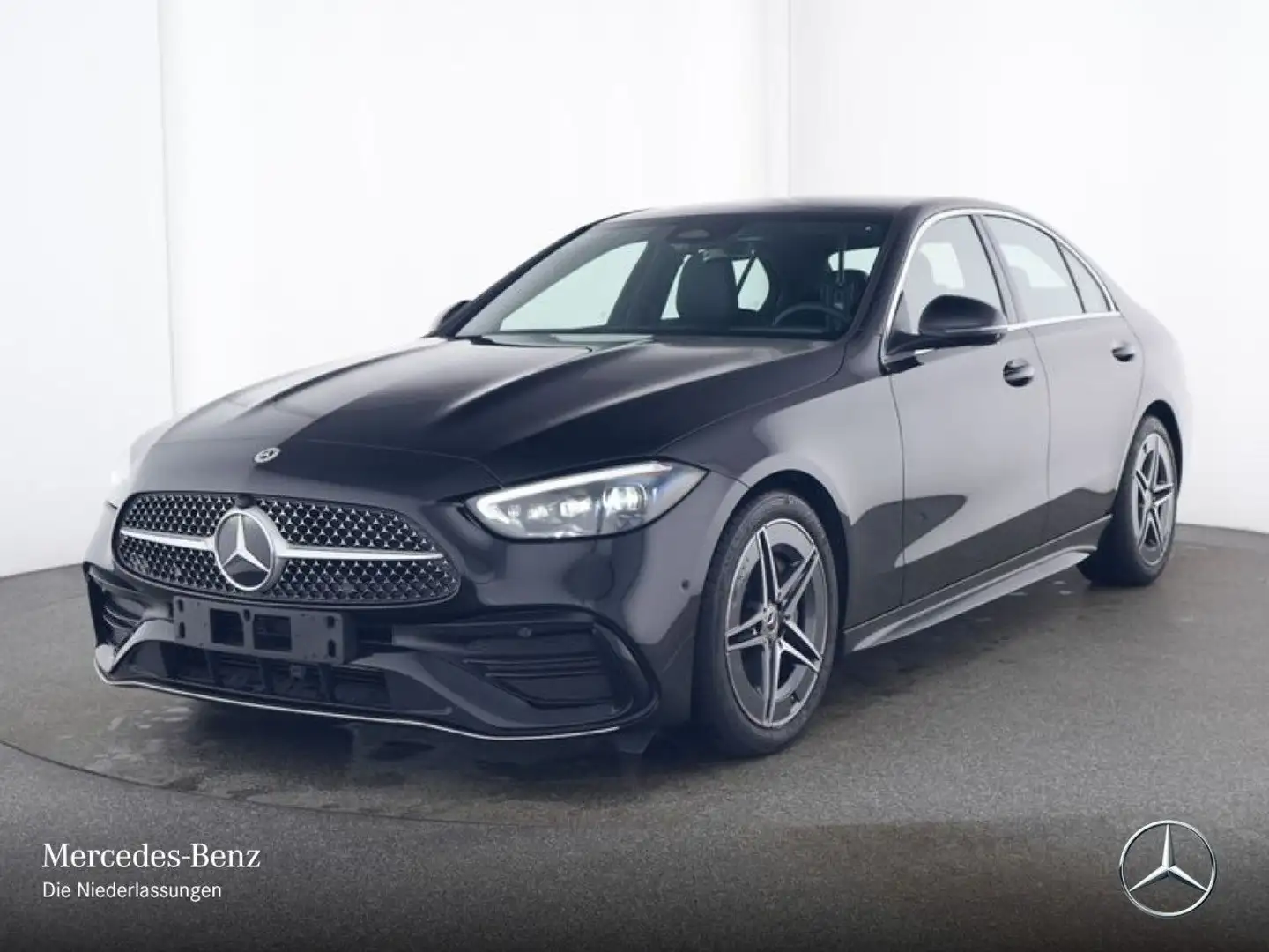 Mercedes-Benz C 200 AMG+360+AHK+TOTW+KEYLESS+9G Schwarz - 2