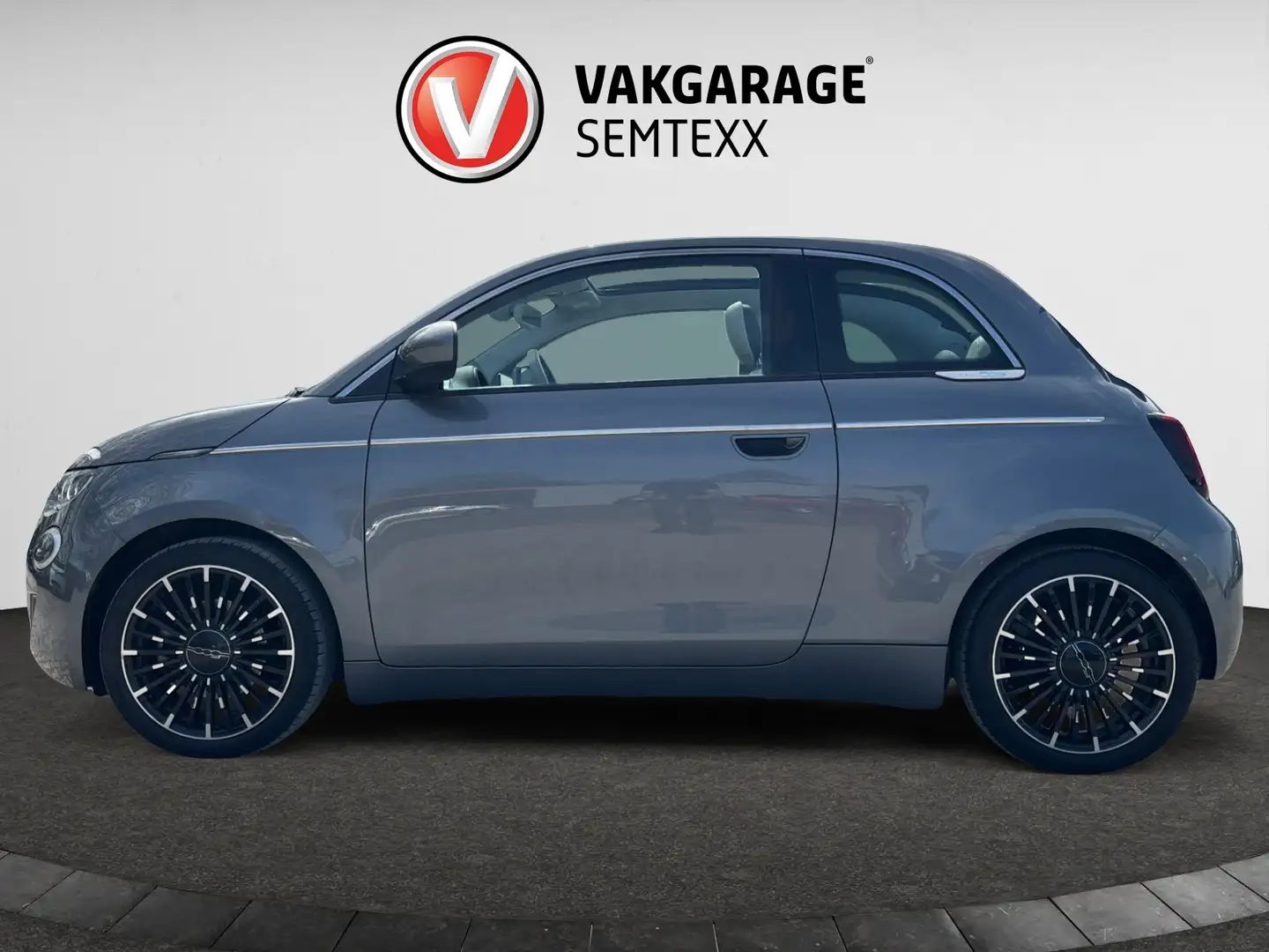 Fiat 500C La Prima 42 kWh Cabrio | Automaat | Cruise | Lane Gris - 2