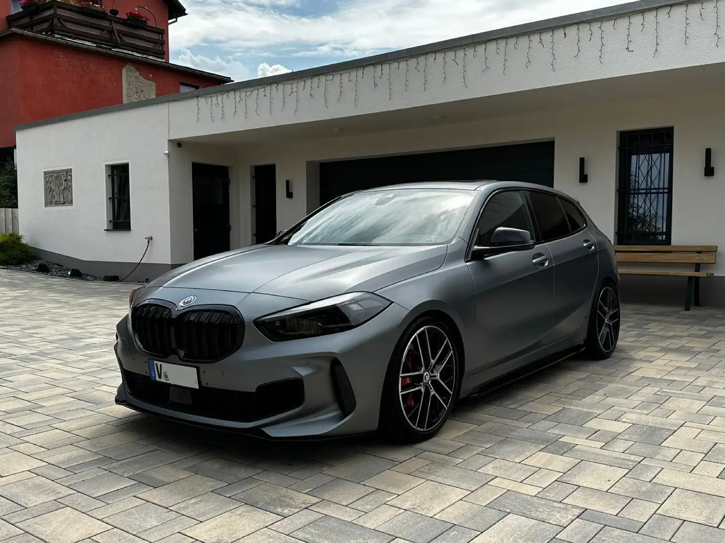 BMW 135 M135i xDRIVE 24M garantie FULL OPTION srebrna - 1