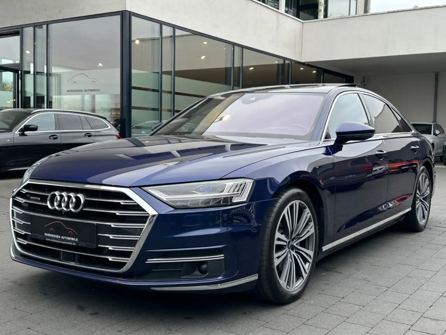 Audi A8 50 TDI quattro | Panorama | 360° | B&O | HUD Bleu - 1