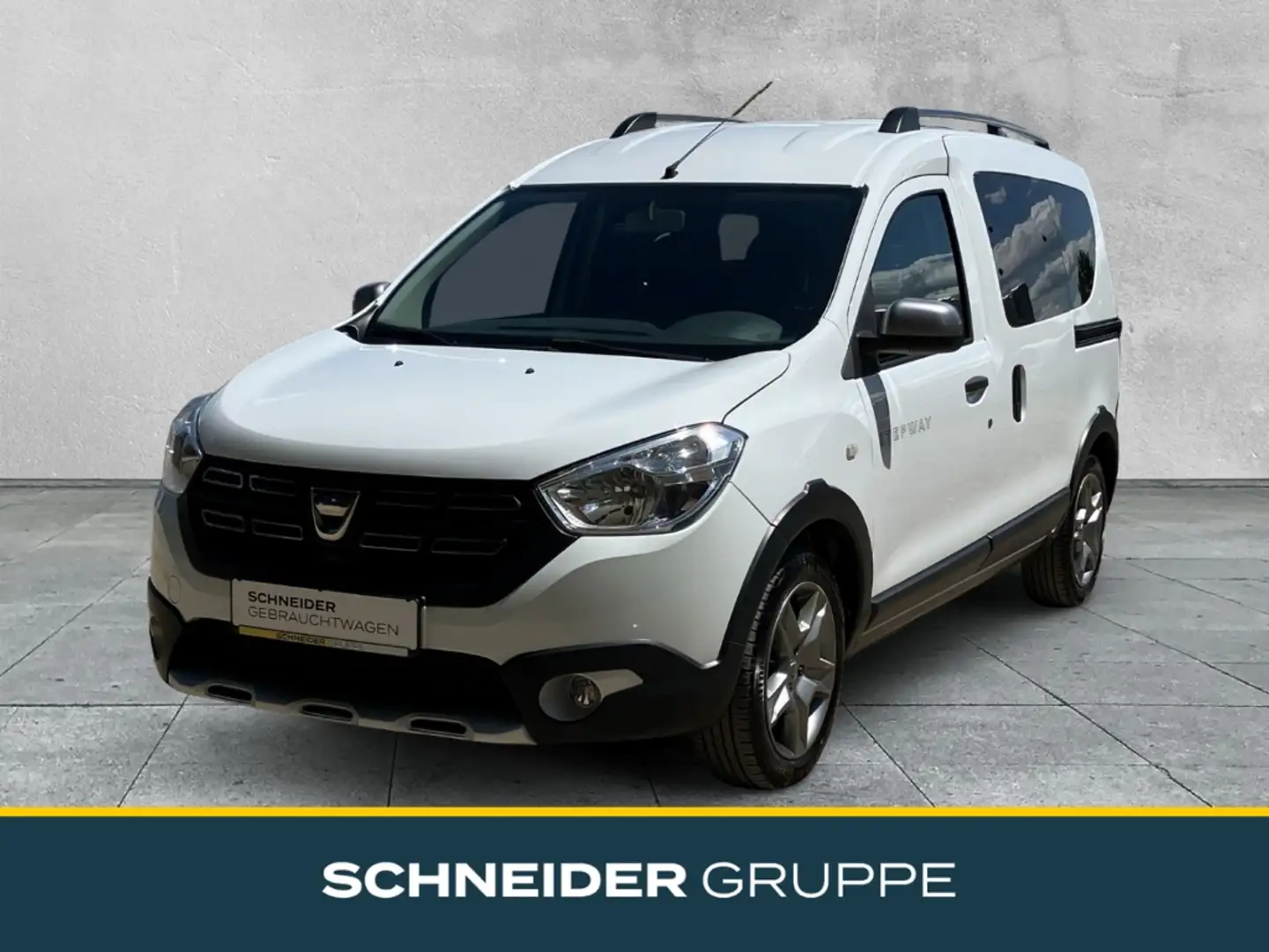 Dacia Dokker Stepway TCe 130 KLIMA+TEMPOMAT+BLUETOOTH Weiß - 1