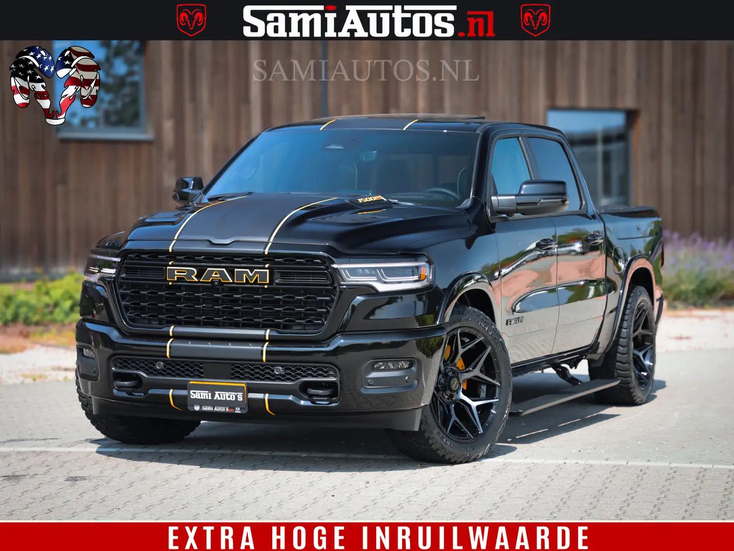 Dodge RAM 1500 Limited Night H.O 540HP 706Nm | Massage + Ful Noir - 1