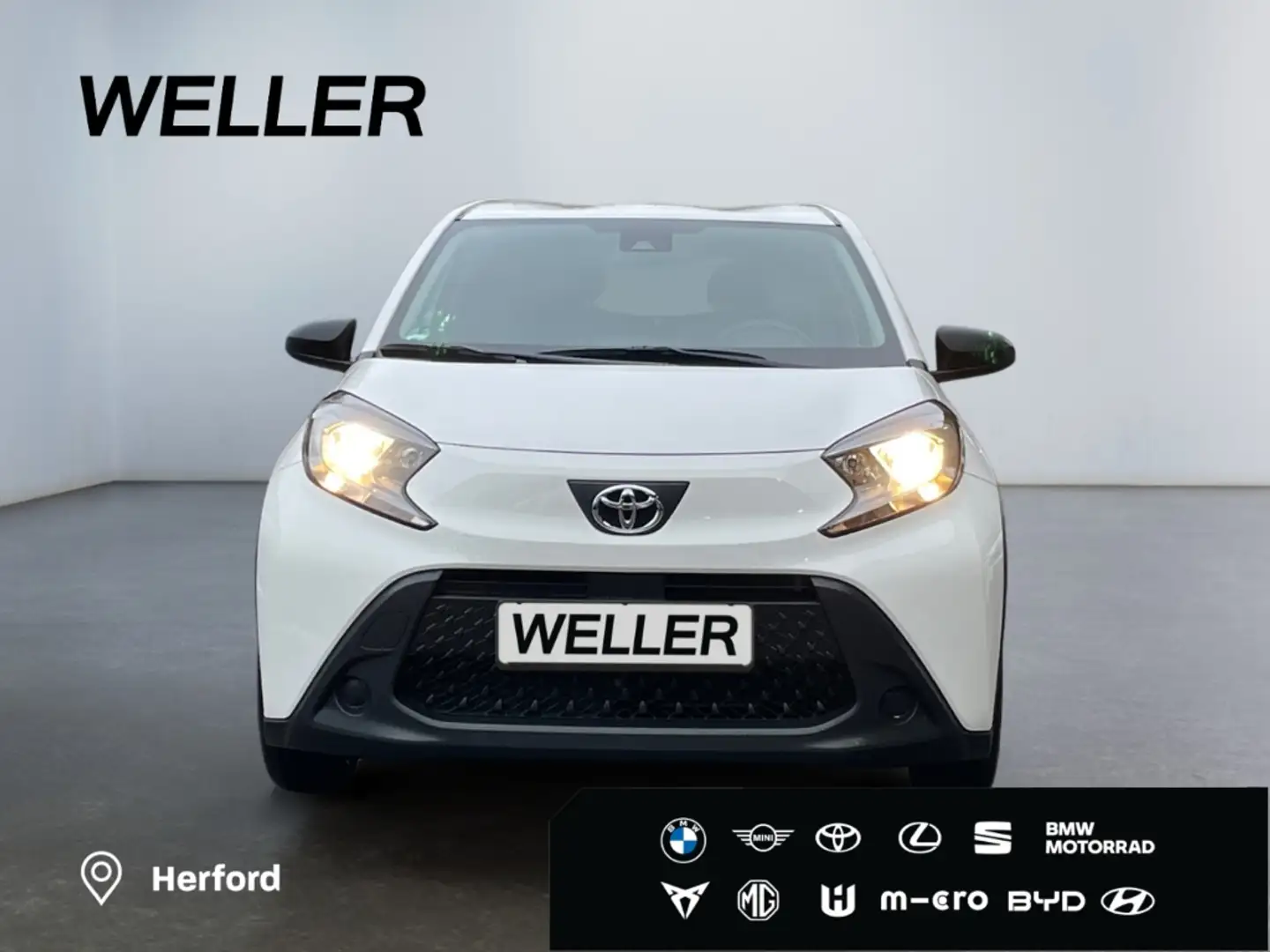 Toyota Aygo X *ACC*Spurhalteassistent*Müdigkeitswarner* Weiß - 2