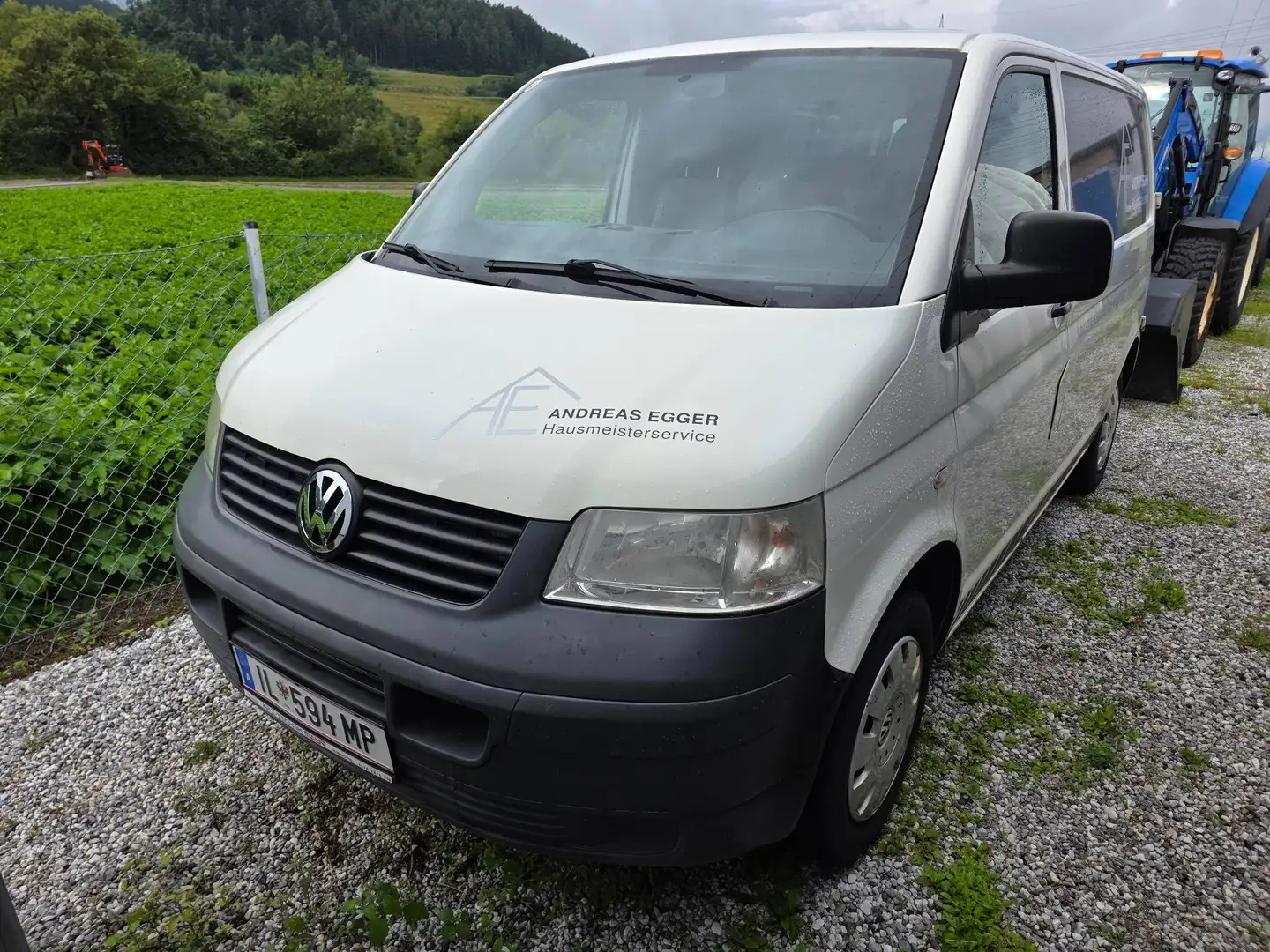 Volkswagen T5 Transporter Fahrgestell 2,5 TDI D-PF Weiß - 2