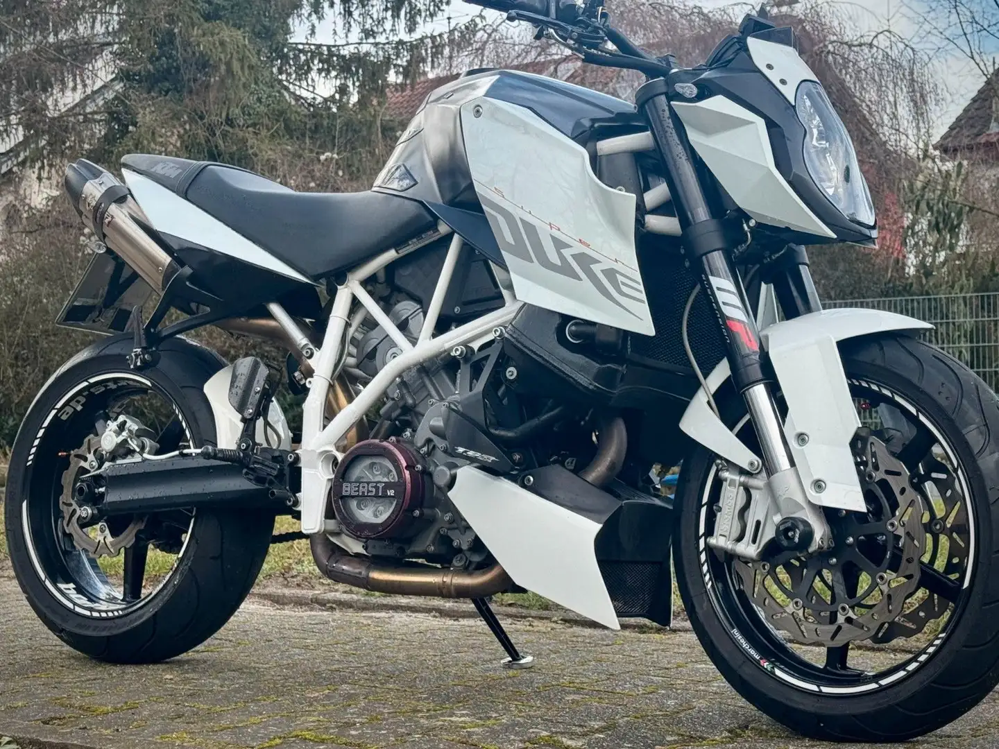 KTM 990 Super Duke R  *Sondermodell +Extras Blanco - 1