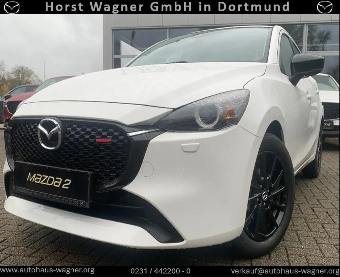 Mazda 2 Homura 90 PS *Kamera*Klimaautomatik*ACP/AA* Bílá - 1