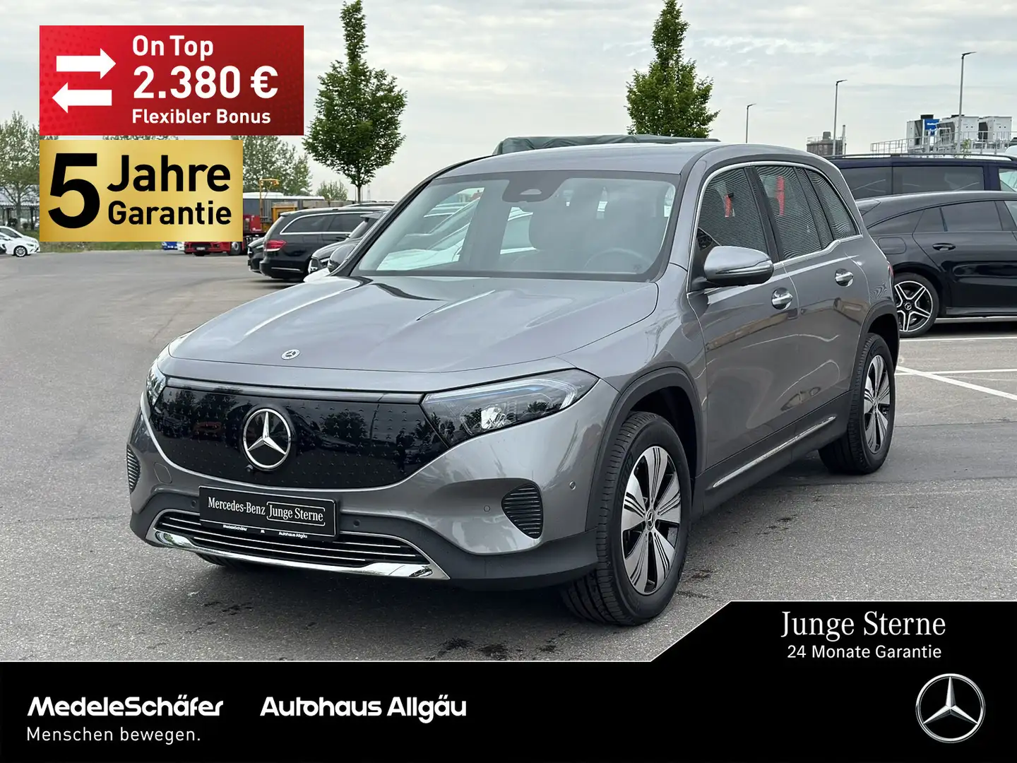Mercedes-Benz EQB 250 EQB 250+ Progressive 7-Sitzer Distronic 360° LED Grau - 1