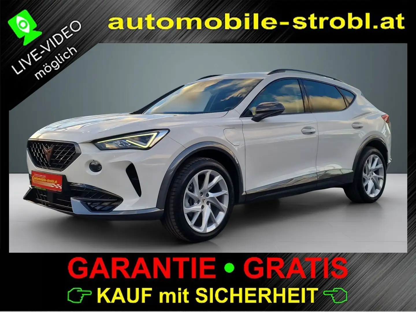 CUPRA Formentor 1.4 e-HYB *Virt.C*ACC*Sitzhzg*GARANTIE* Weiß - 2