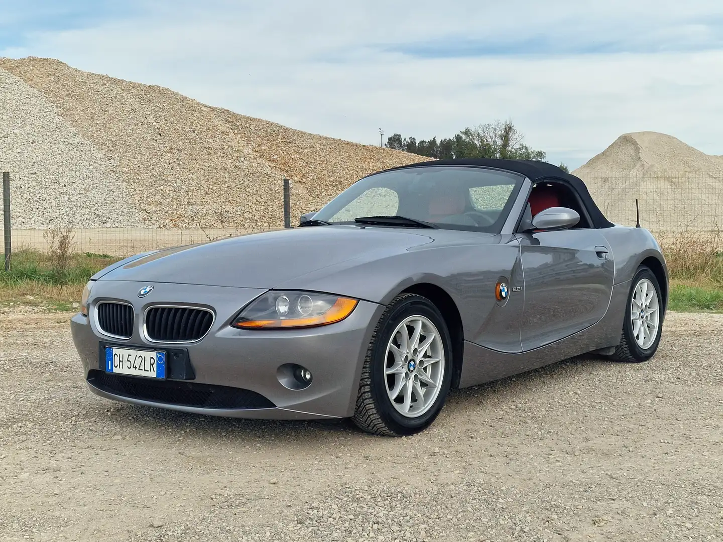 BMW Z4 Z4 E85 Roadster Roadster 2.2i - Cambio Manuale Grigio - 2