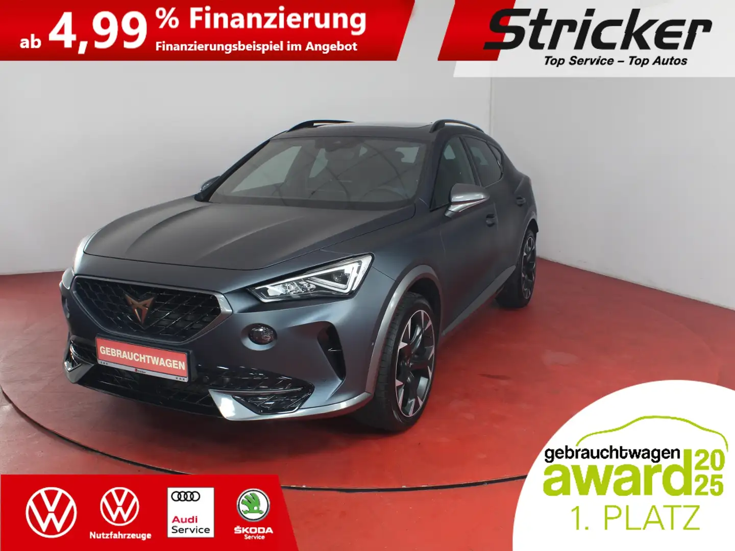 CUPRA Formentor VZ 2.0TSI 339,-ohne Anzahlung AHK Pano Matt Grau - 1