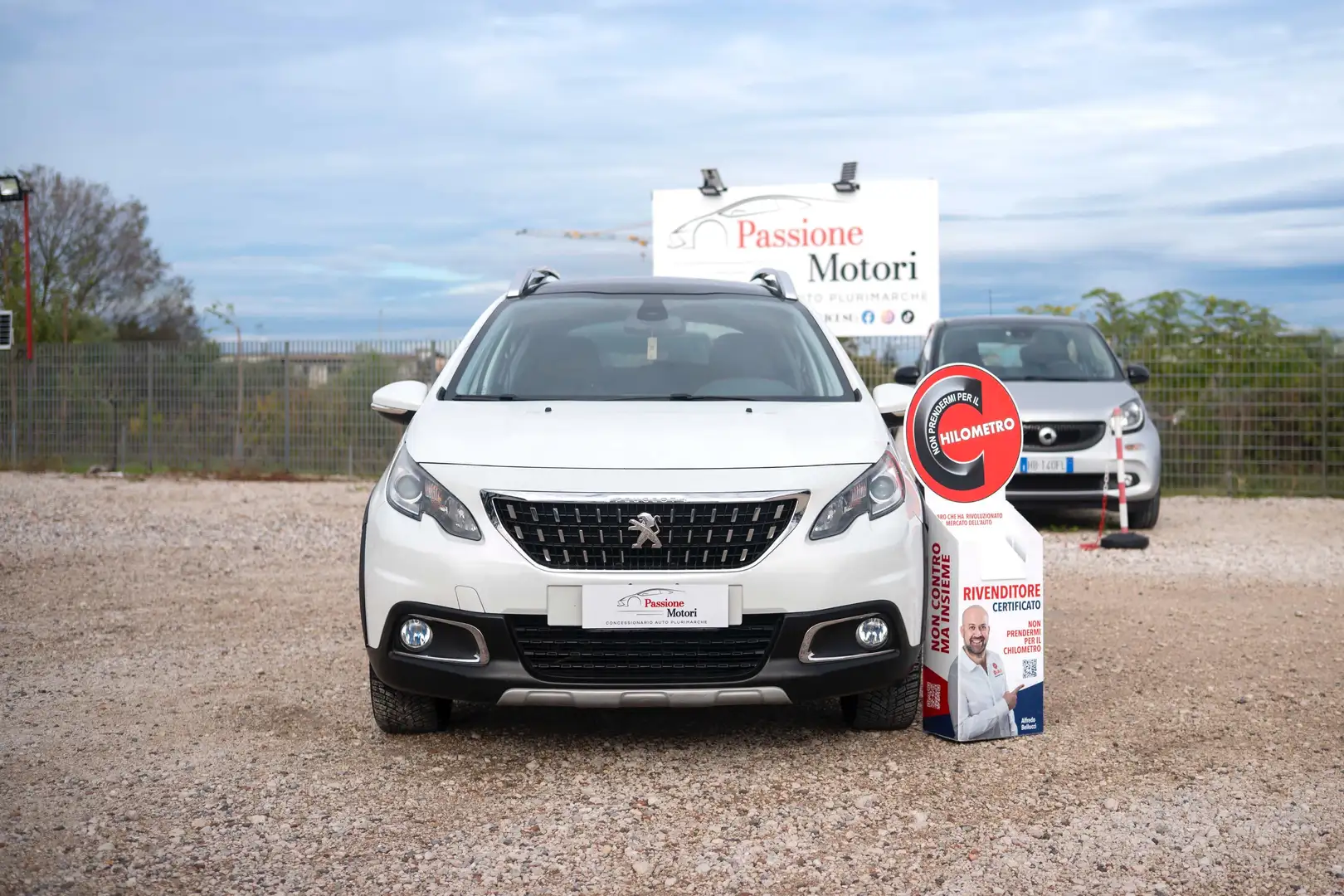 Peugeot 2008 1.6 bluehdi Black Matt s&s 120cv my17 Bianco - 2