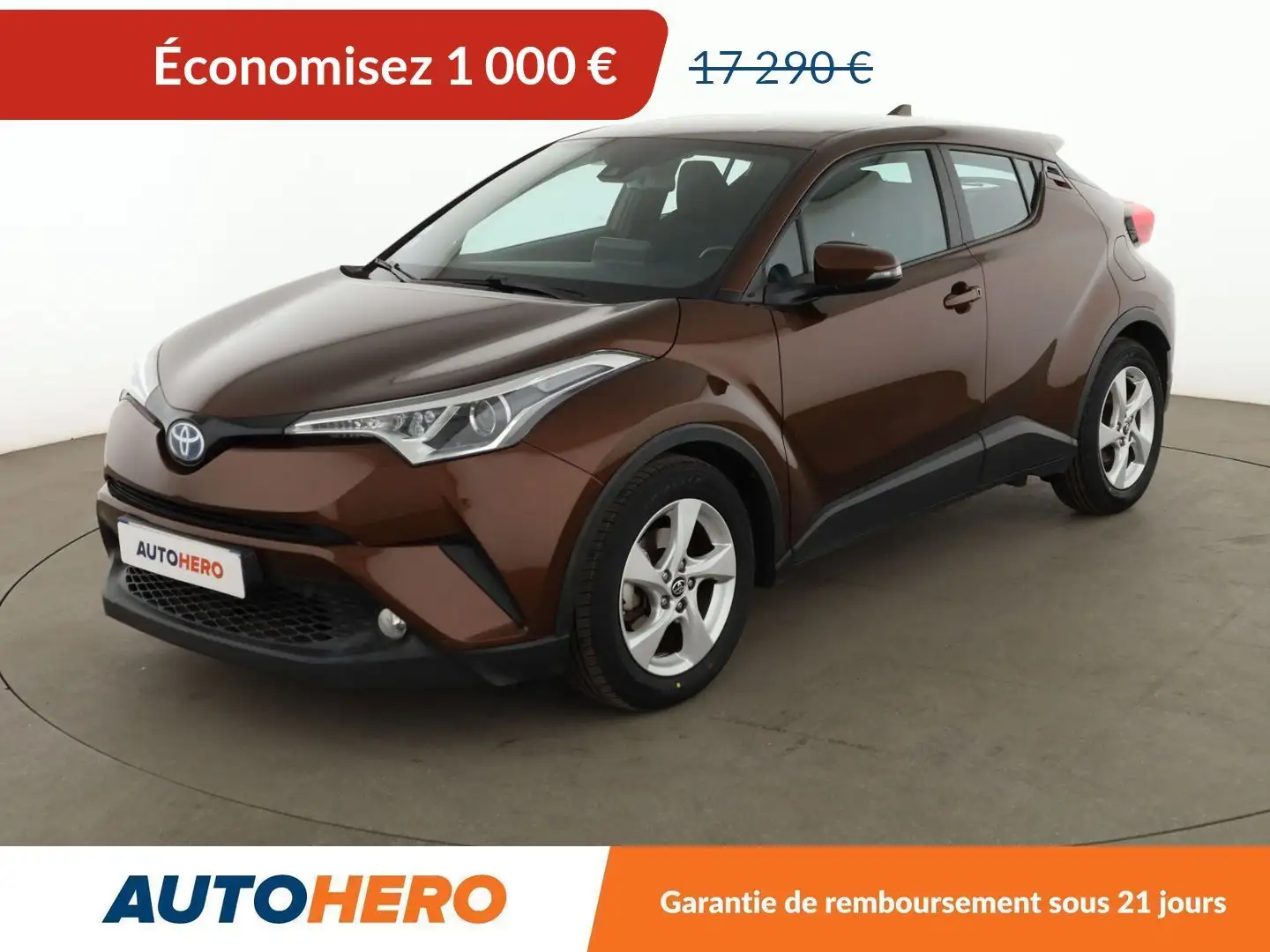 Toyota C-HR 1.8 Hybride Dynamic Brun - 1