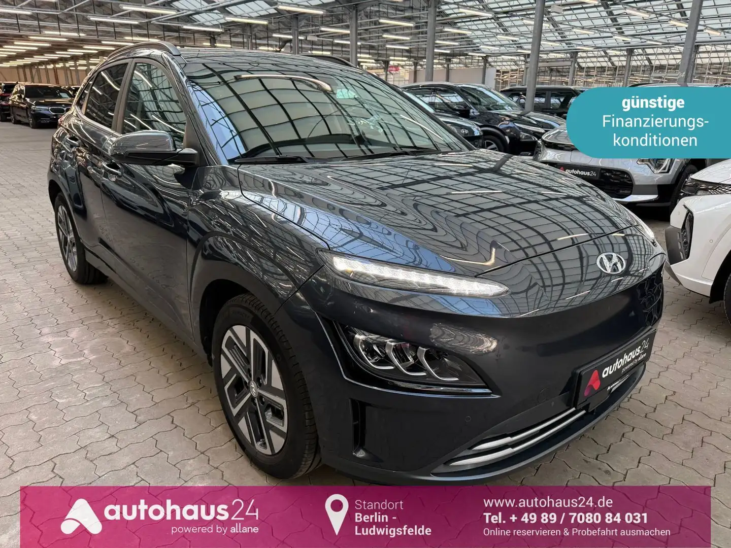 Hyundai Kona Trend  39,2 kWh|ACC|LED|Kamera Noir - 1