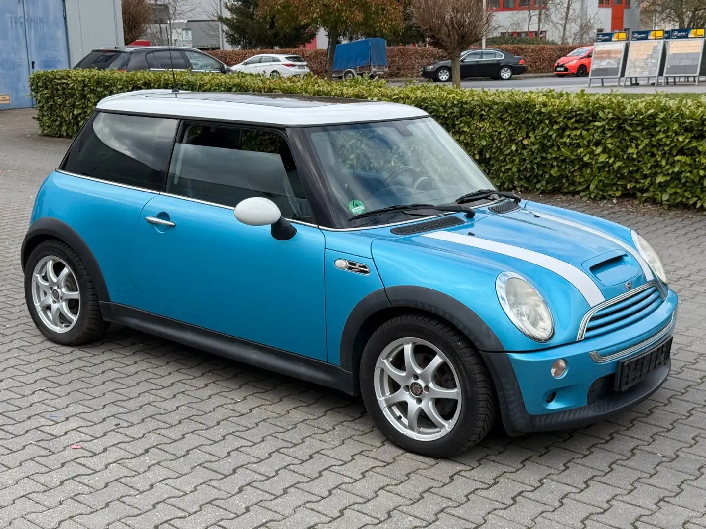 MINI Cooper S Klima* S.Dach* PDC* TÜV* Kék - 1