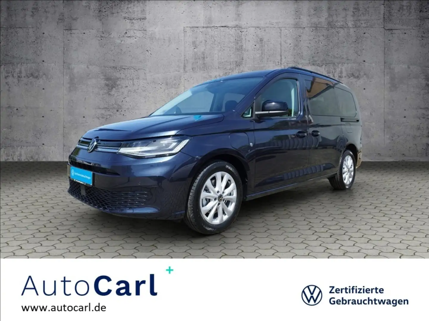 Volkswagen Caddy Life 1.5 TSI eHybrid DSG KLIMA LED ALU Blau - 1