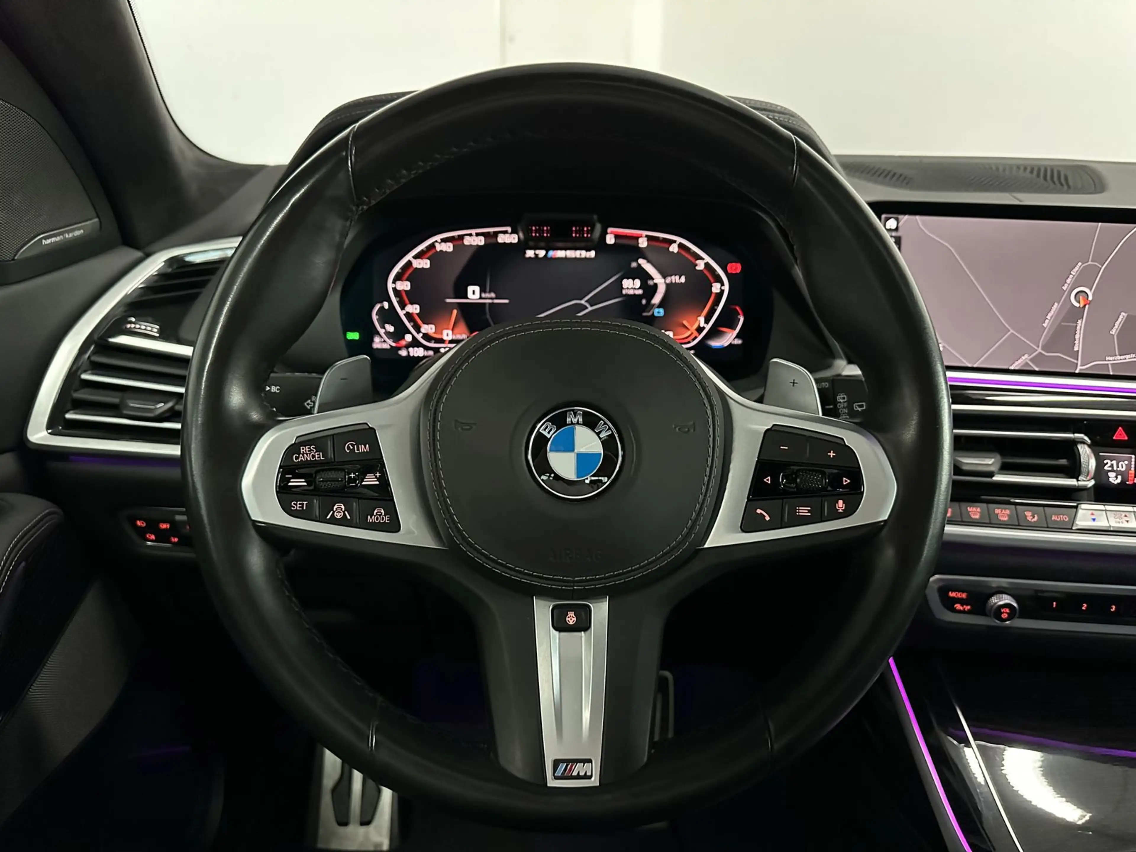 BMW X7 M50 d *7S *PANO *H&K *AHK *LASER *LUFT *H-UP — photo 14