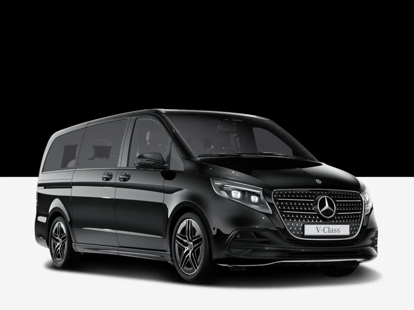 Mercedes-Benz V 300 V 300 d AVANTGARDE Lang  AMG Line/Basic/Navi/Klima Noir - 1