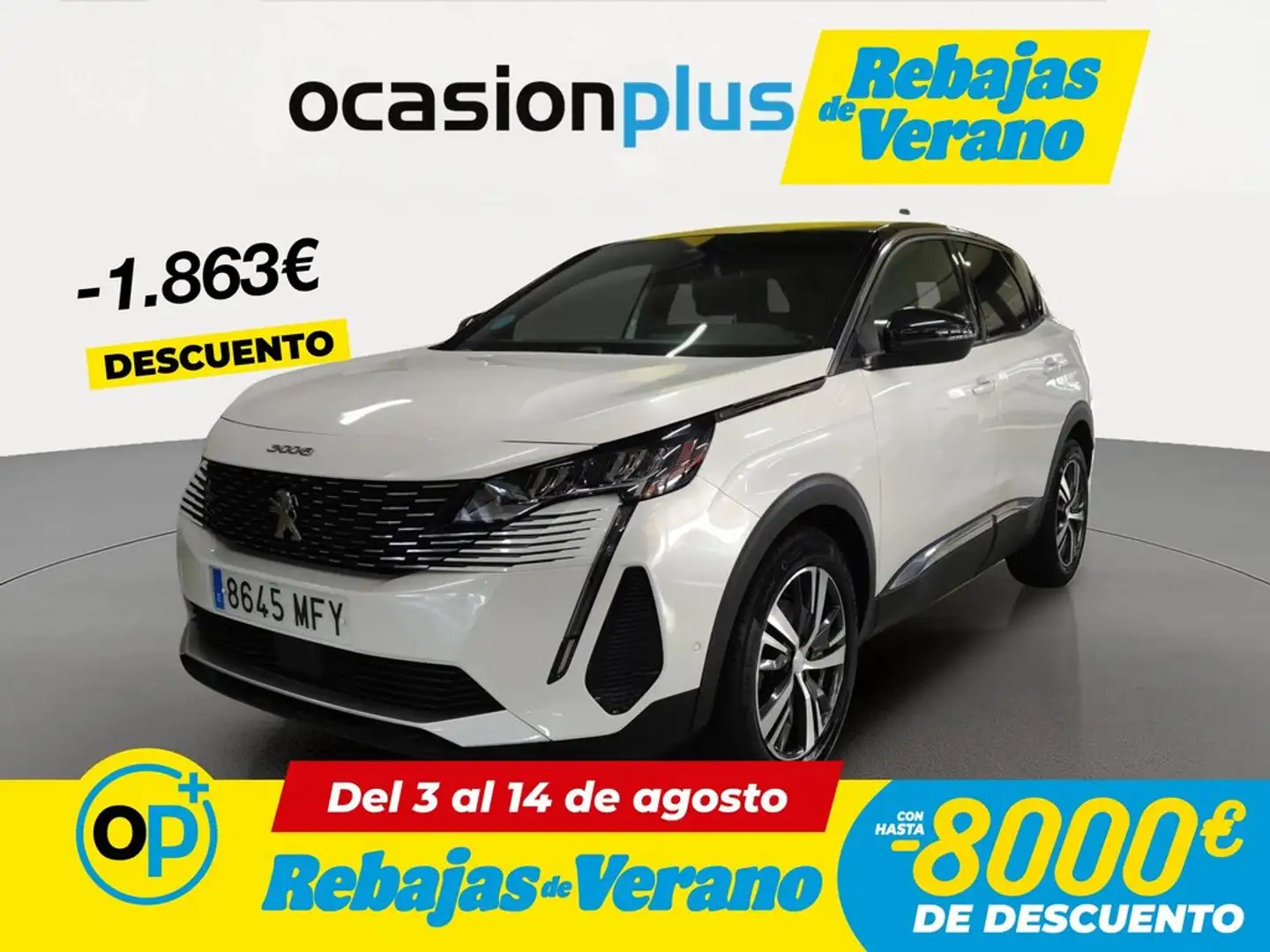 Peugeot 3008 1.2 S&S PureTech Allure Pack 130 Blanco - 1