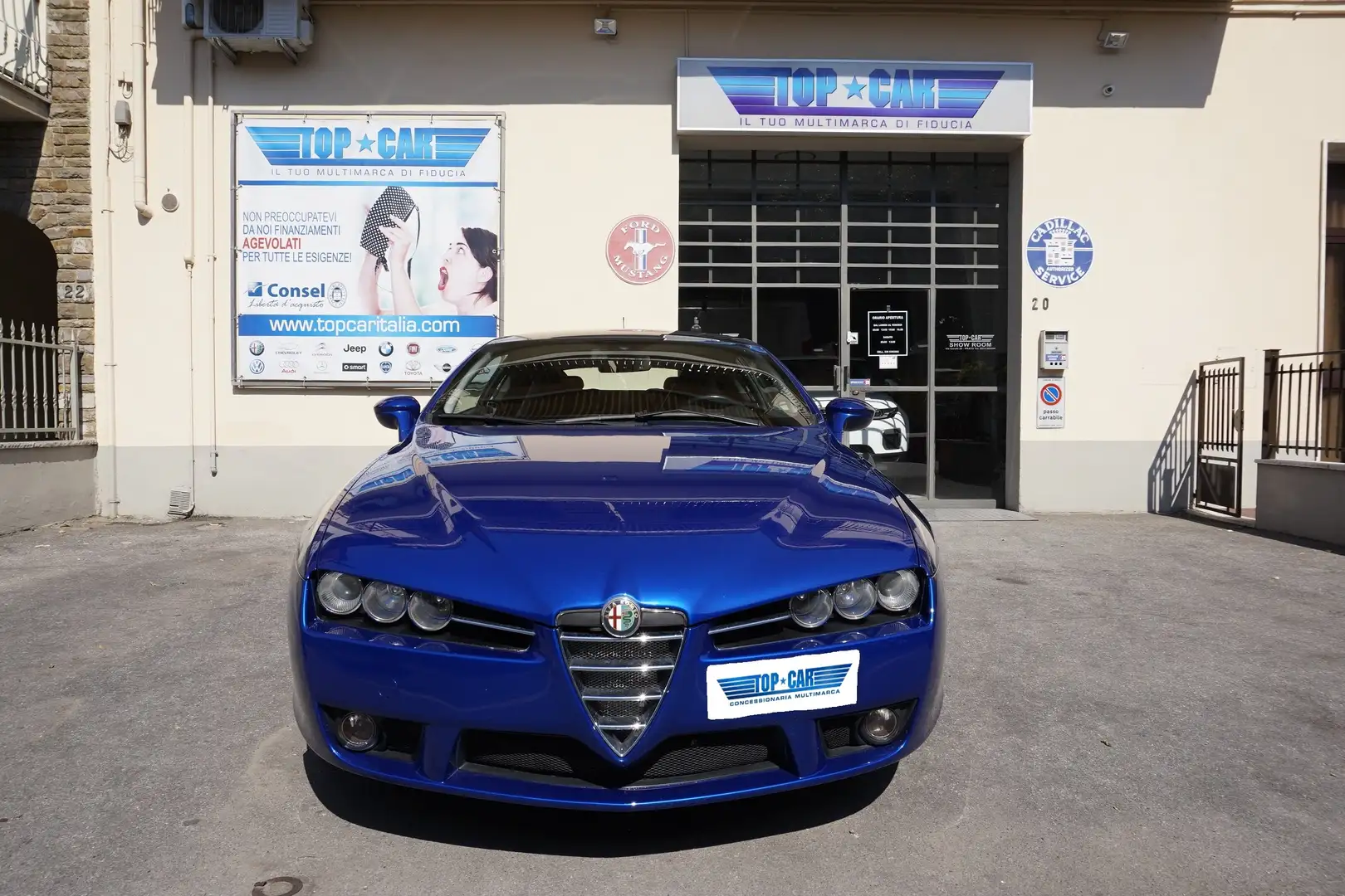 Alfa Romeo Brera 3.2 JTS V6 Sky Window Q4 260CV CERCHI 18' Blu/Azzurro - 1