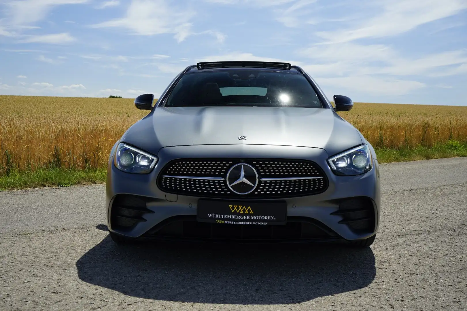 Mercedes-Benz E 400 E400d 4M*AMG*PANO*TV*BURM*STHZG*MASSAGE*MBEAM* Gris - 2